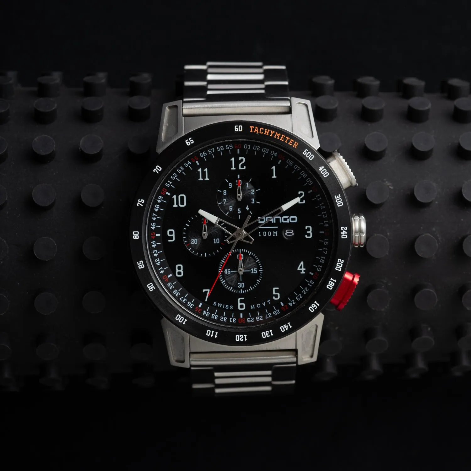 CR-01 - Chrono Men's Watch with Metal Bracelet - Image 5