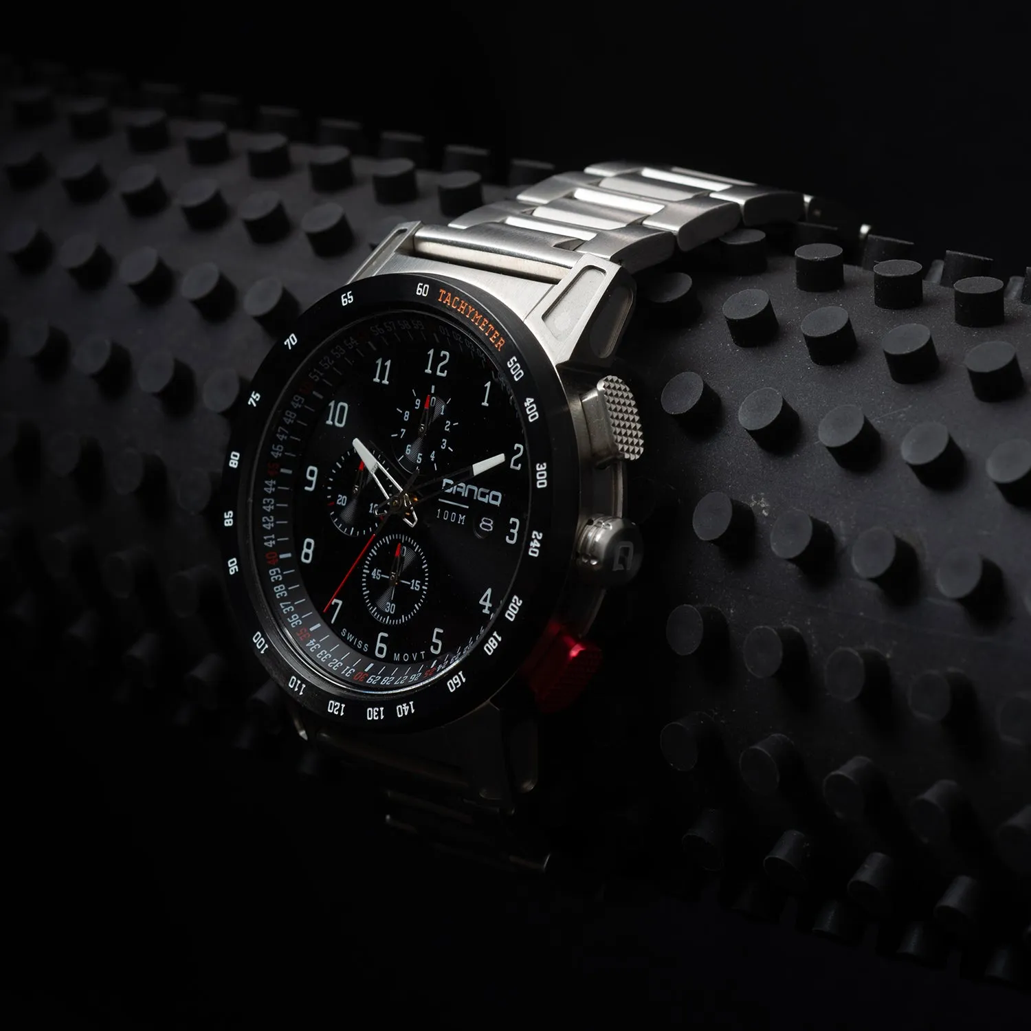 CR-01 - Chrono Men's Watch with Metal Bracelet - Image 7