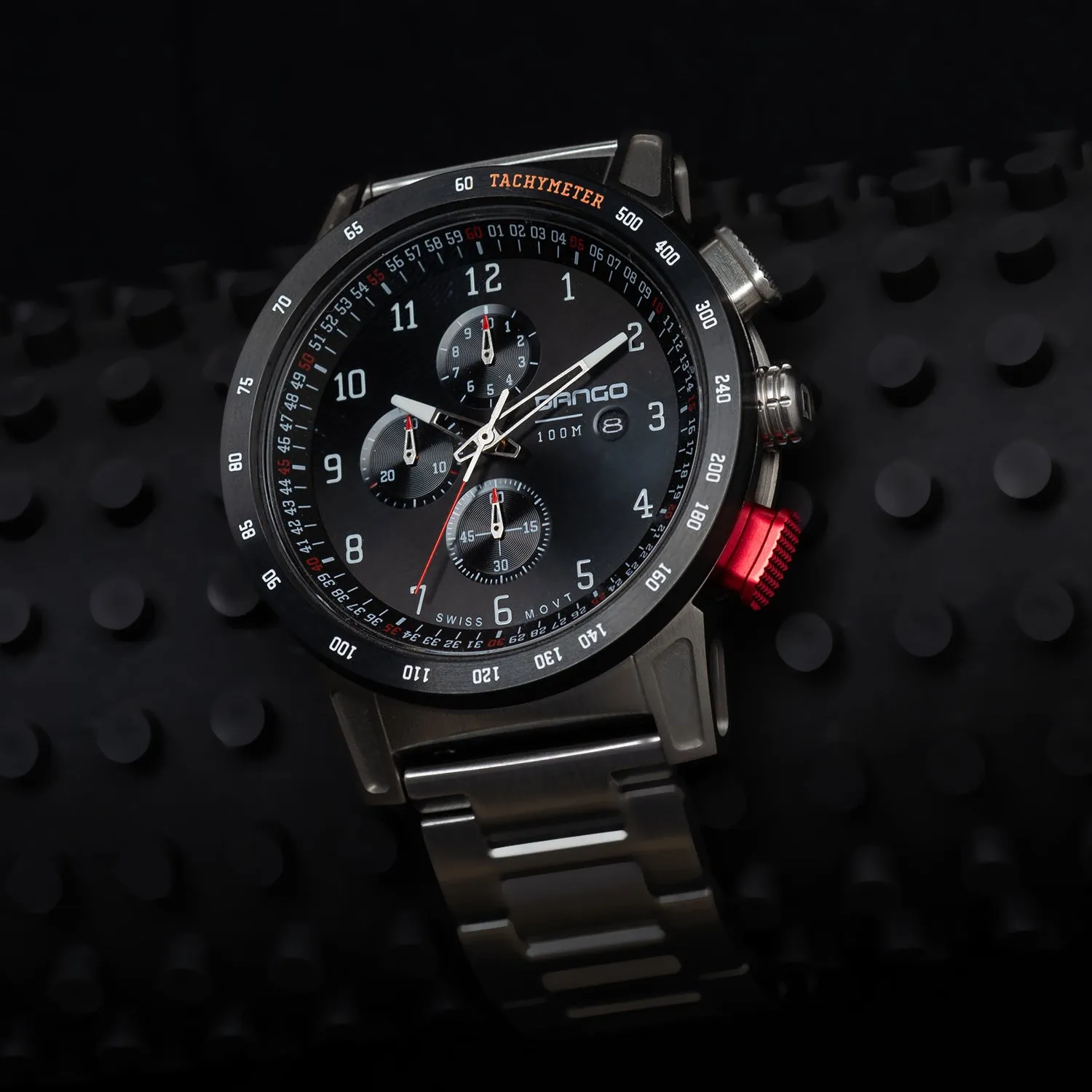 CR-01 - Chrono Men's Watch with Metal Bracelet - Image 8