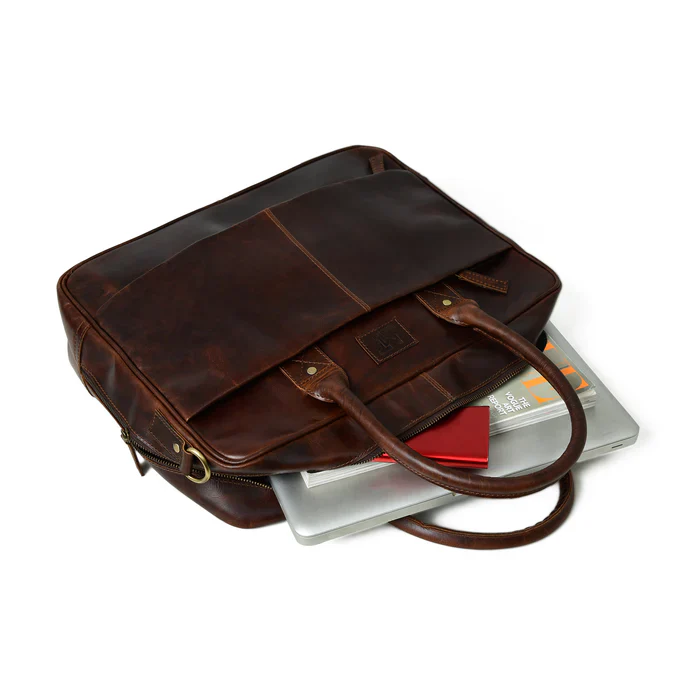 Crimson Contemporary Briefcase - Image 9