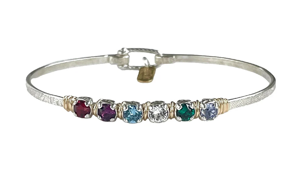 Custom Mothers Birthstone Bracelet Mid-Sized - Image 6