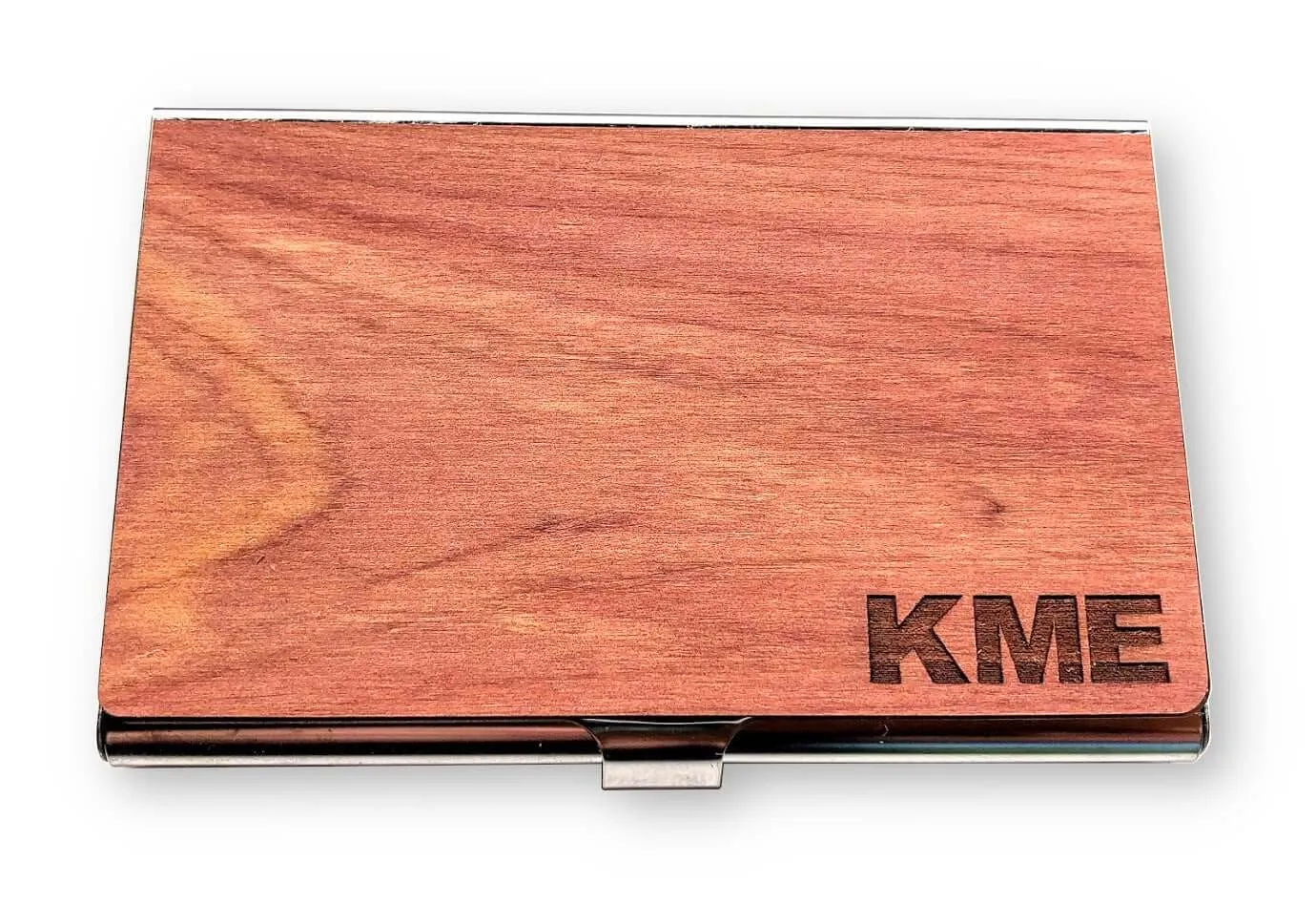 Customizable Wooden Business Card Holder - Image 10