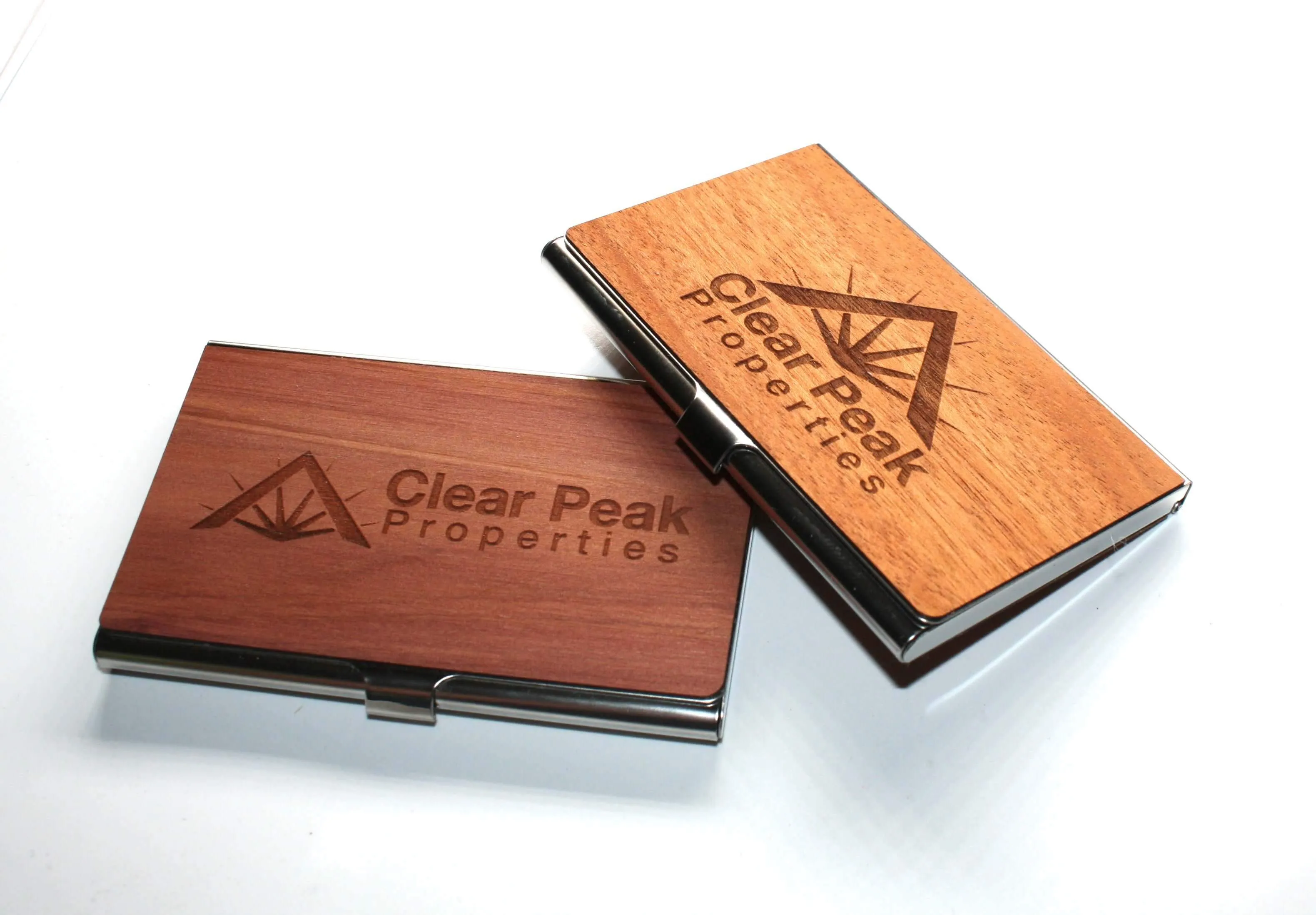 Customizable Wooden Business Card Holder - Image 12