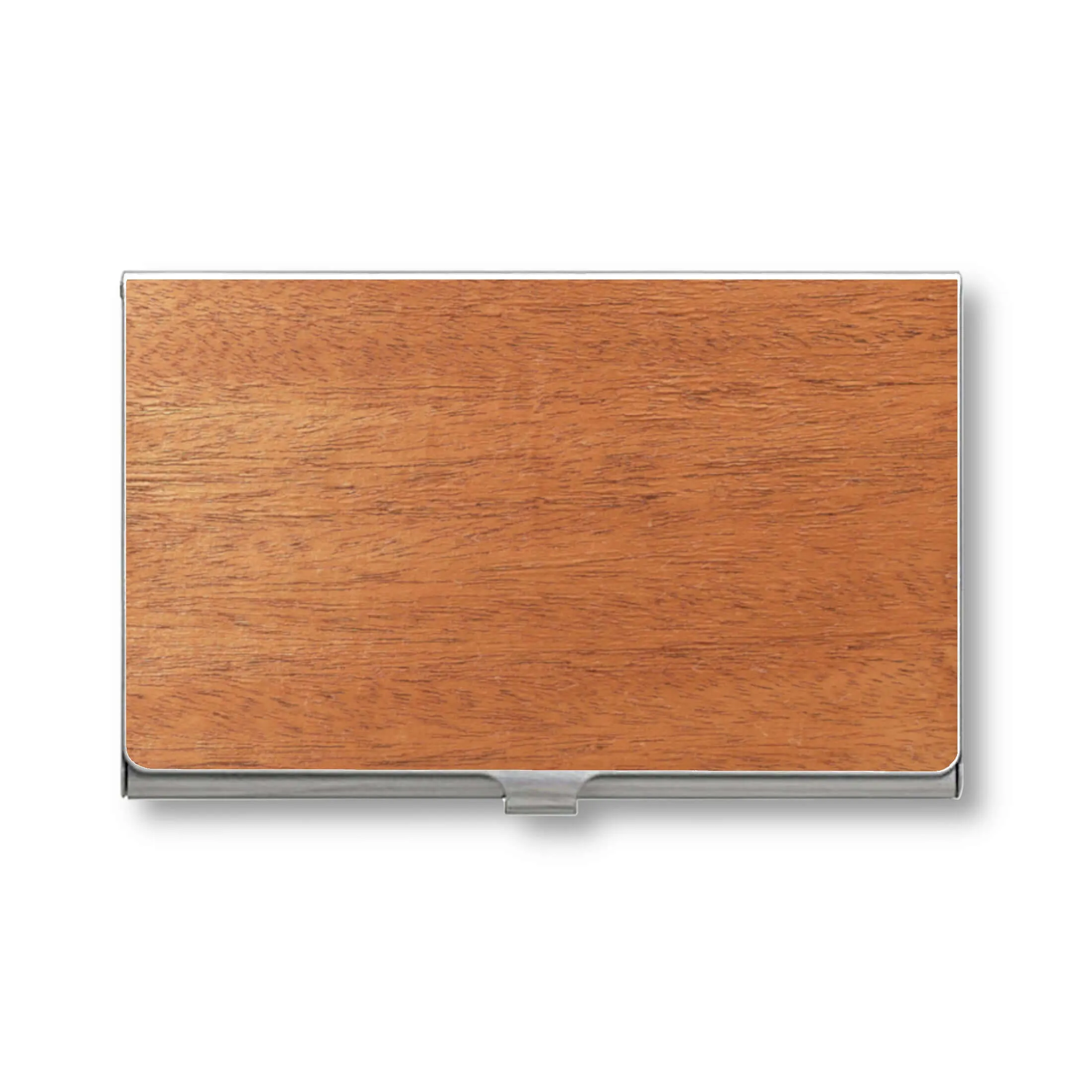 Customizable Wooden Business Card Holder - Image 2