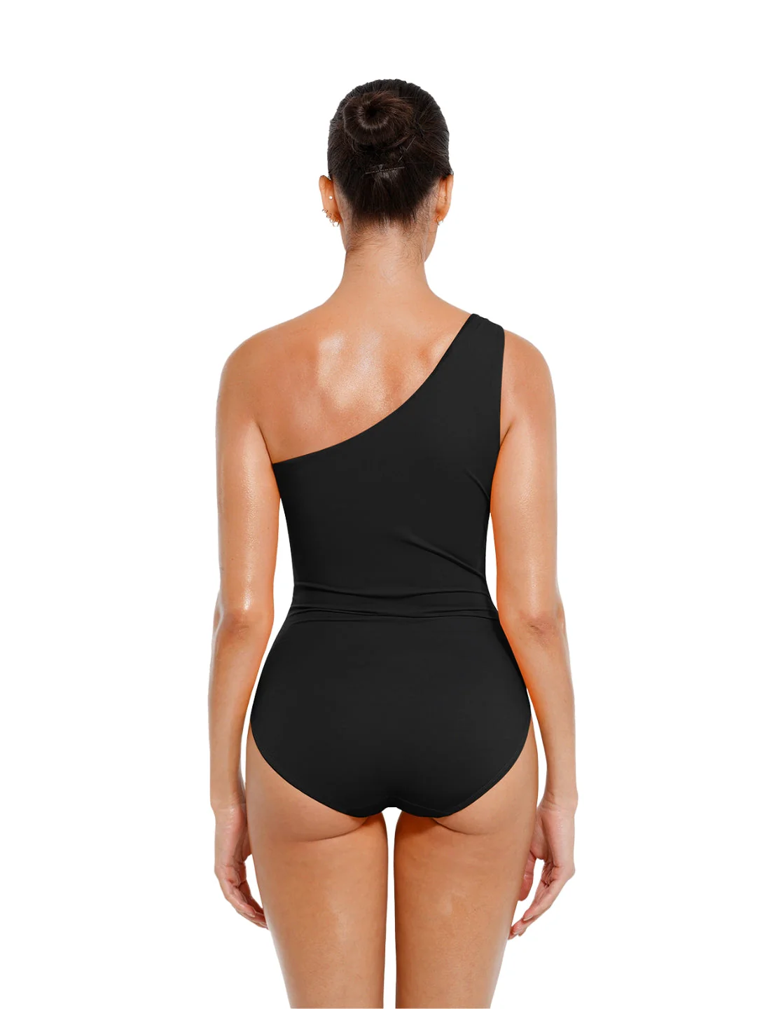 Cut-Out One-Shoulder Shapewear Swimsuit - Image 4