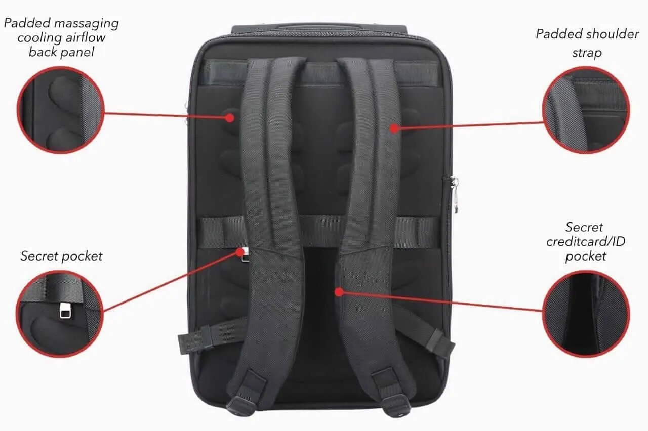 Cyber Backpack - 40L, Expandable Tesla Cybertruck-Inspired - Image 14