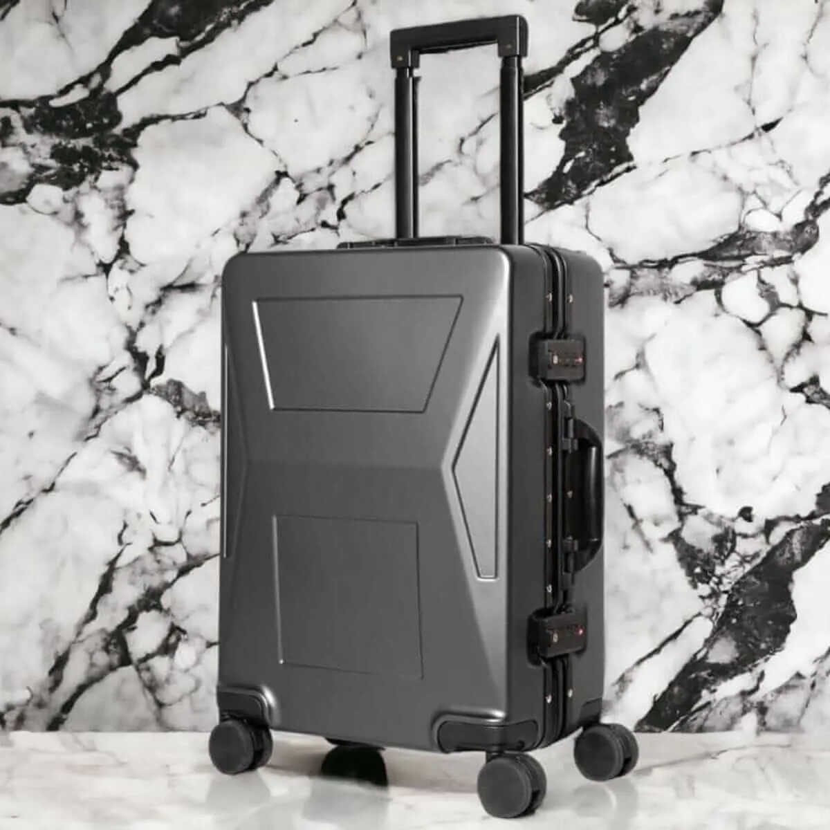 Cyber Luggage - Tesla Cybertruck-Inspired Carry-on Suitcase - Image 4