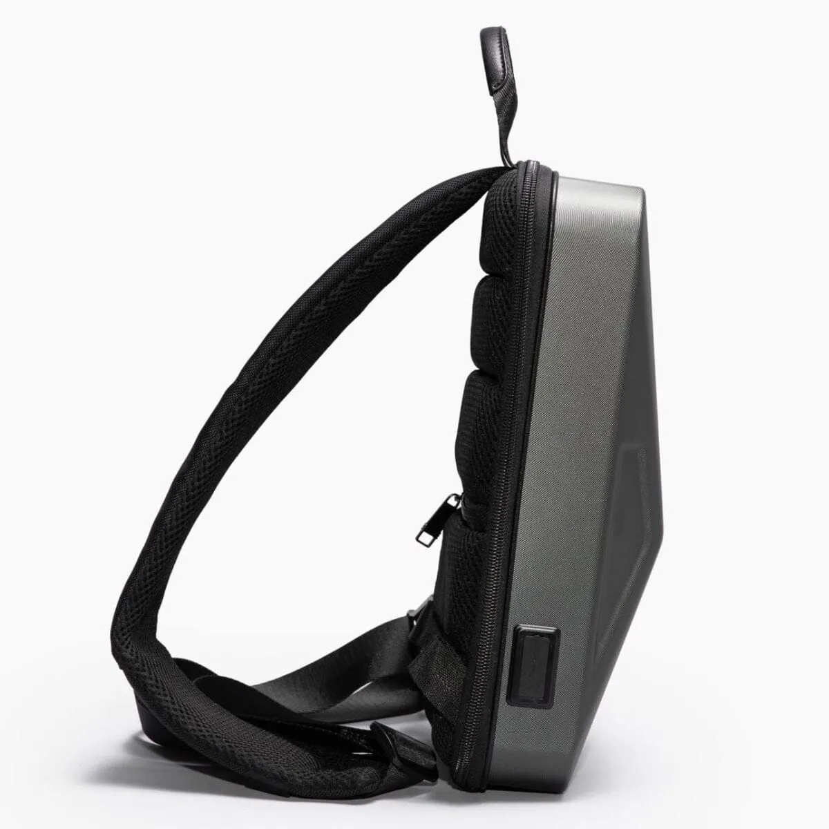 Cyber Sling: Tesla Cybertruck-inspired (7l, Usb Port, Crossbody, Tsa Lock, Messenger Bag) - Image 4