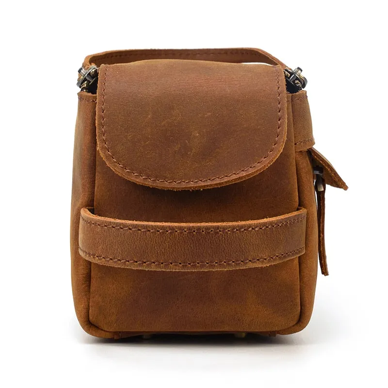 Dado Leather Dopp Kit | Handmade Leather Toiletry Bag - Image 7