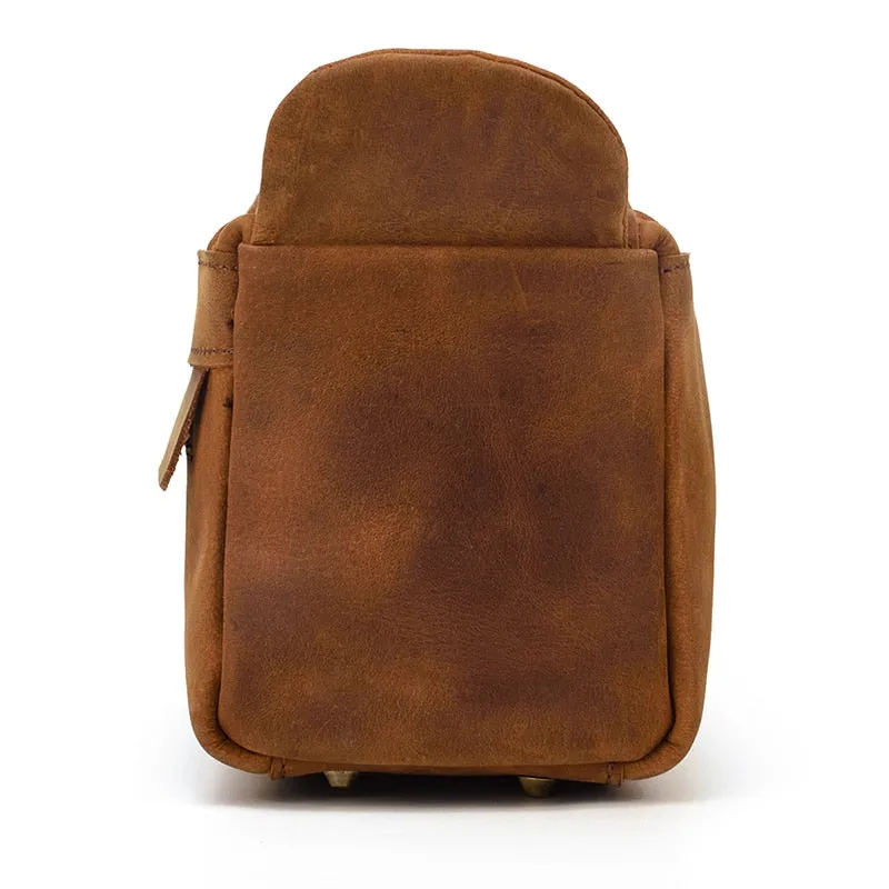 Dado Leather Dopp Kit | Handmade Leather Toiletry Bag - Image 8