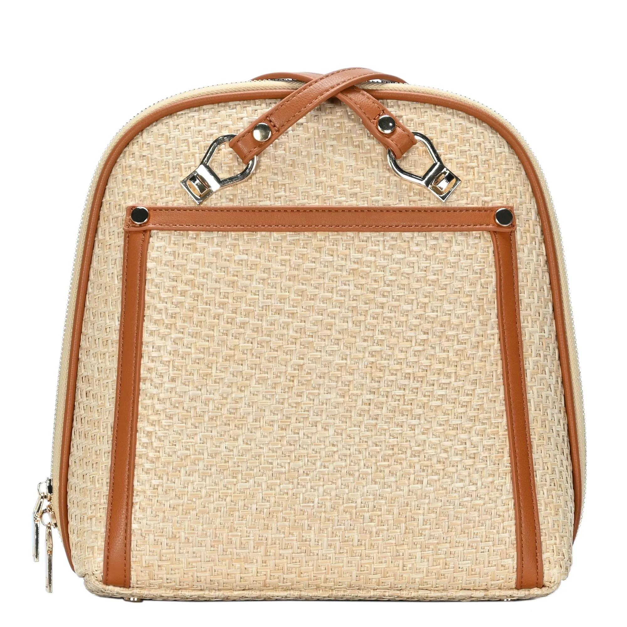 Daisy Bamboo Straw Convertible Backpack - Image 4