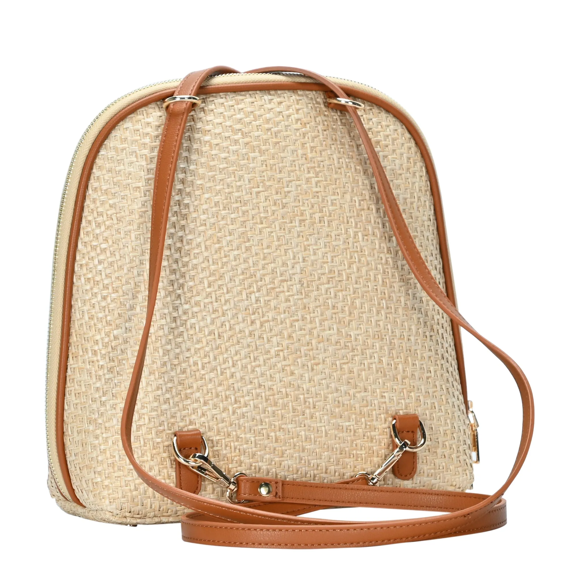 Daisy Bamboo Straw Convertible Backpack - Image 5