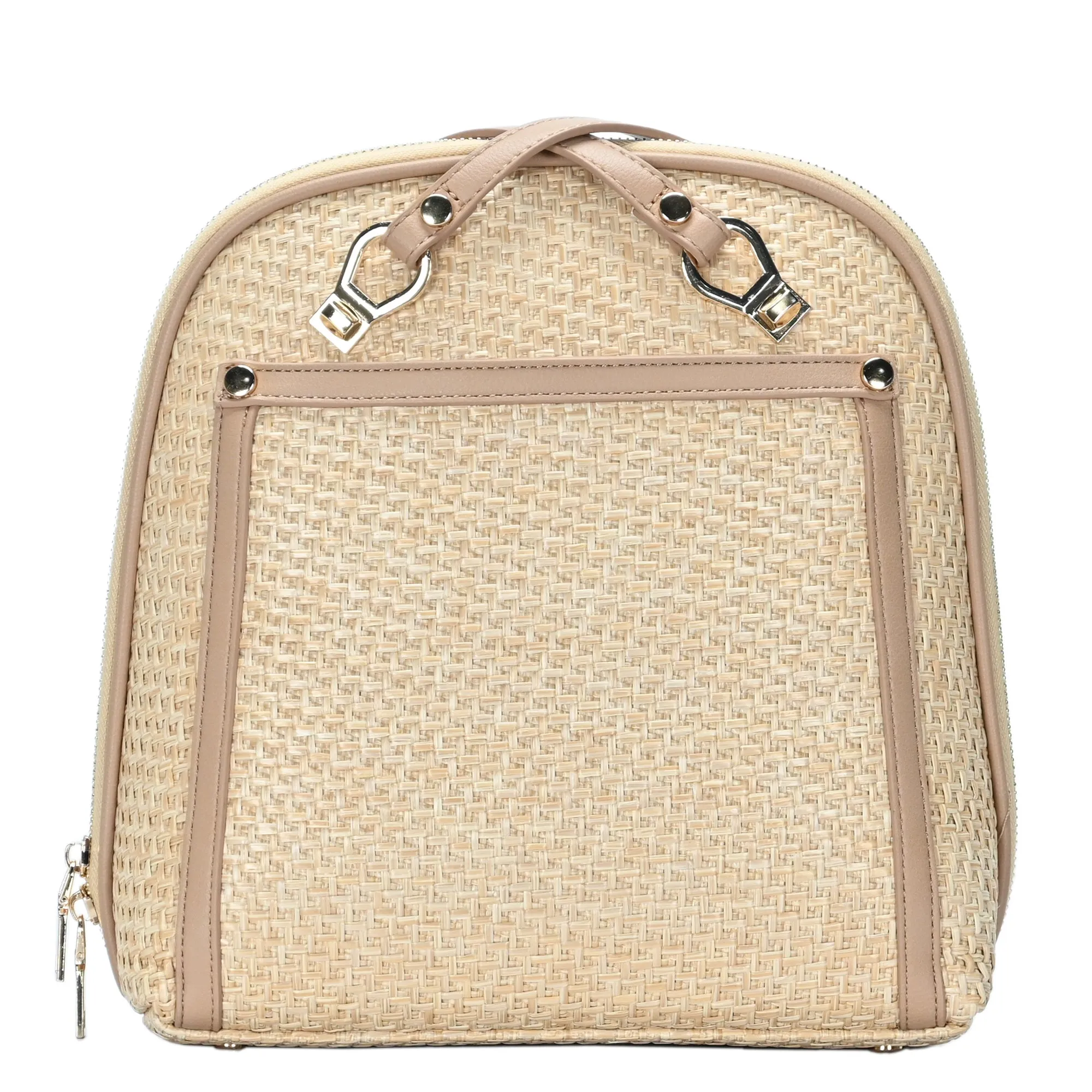 Daisy Bamboo Straw Convertible Backpack - Image 7