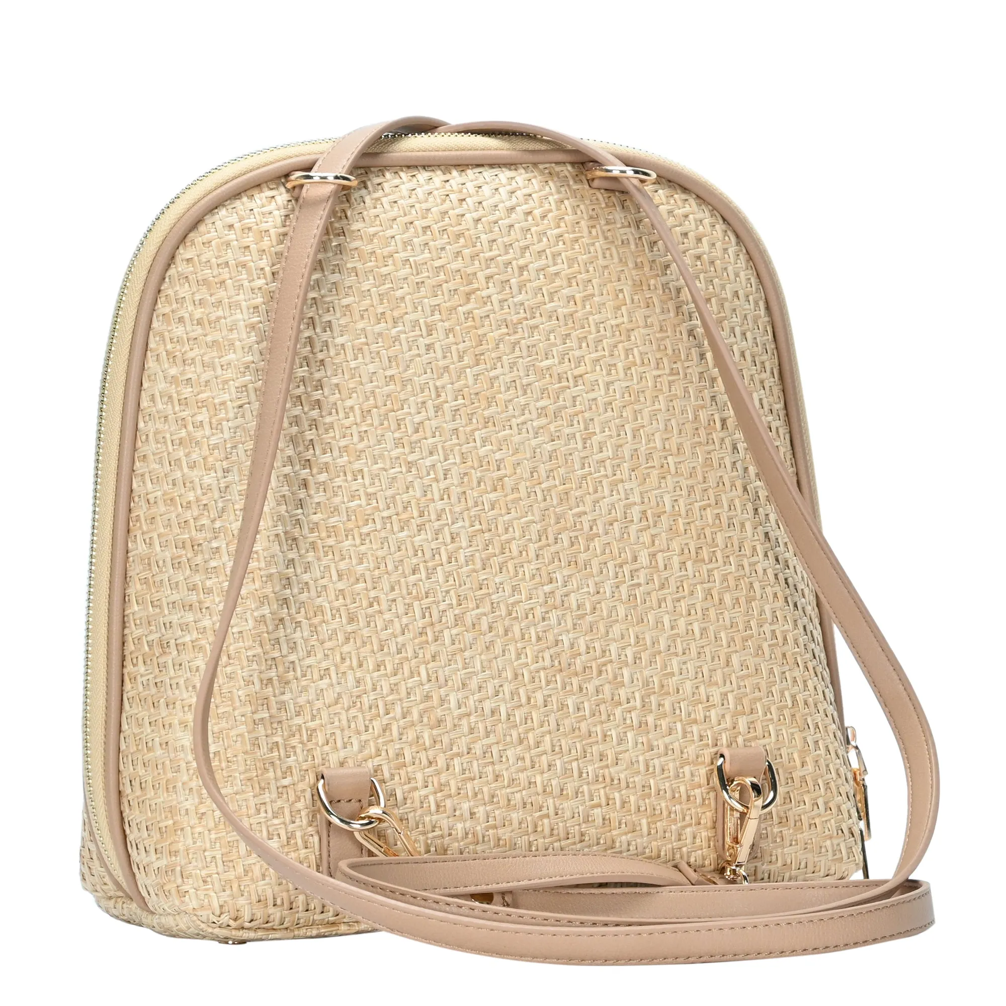 Daisy Bamboo Straw Convertible Backpack - Image 8