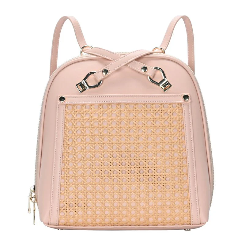 Daisy Rattan Convertible Backpack - Image 10