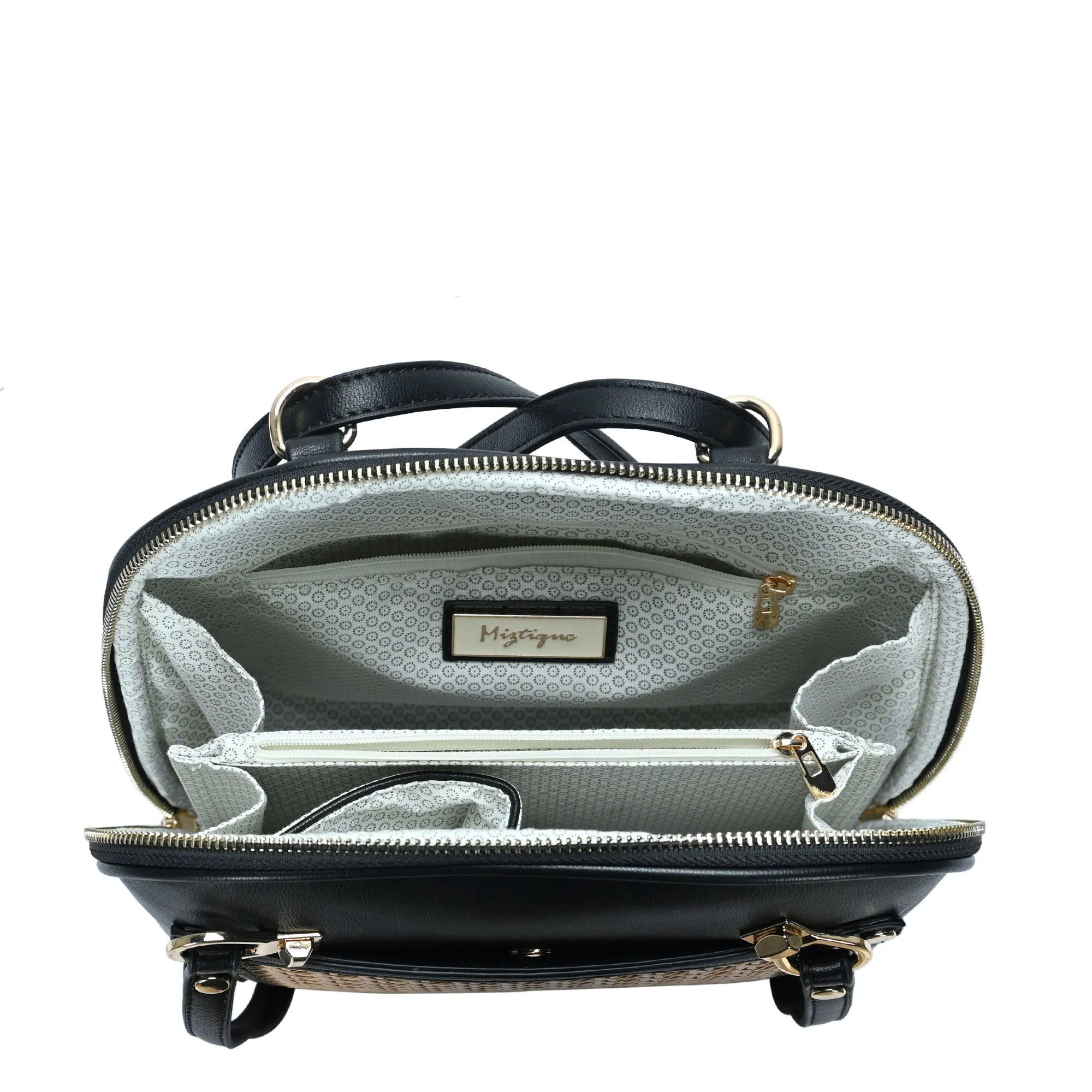 Daisy Rattan Convertible Backpack - Image 6