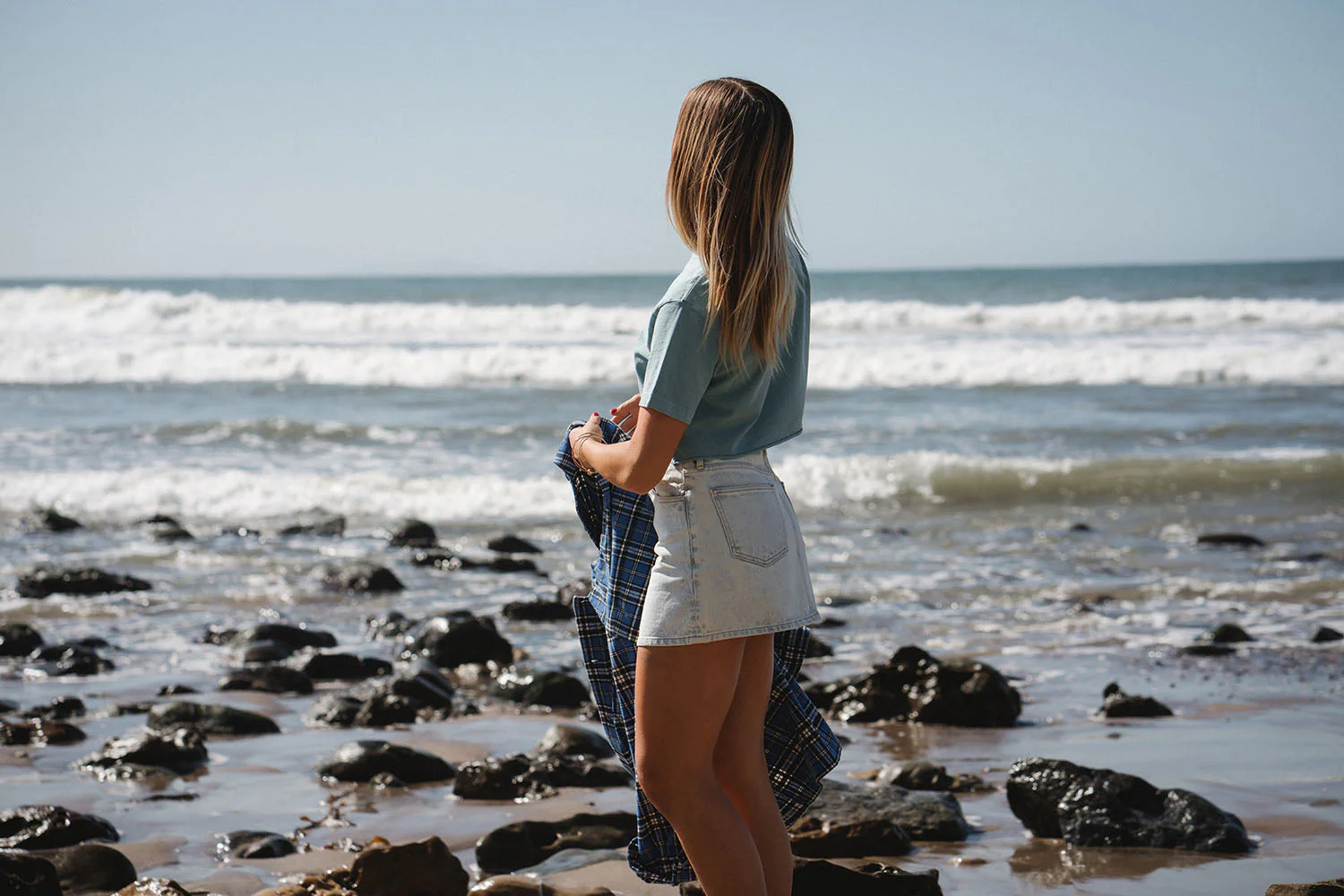 Denim Day Mini Skirt - Image 4