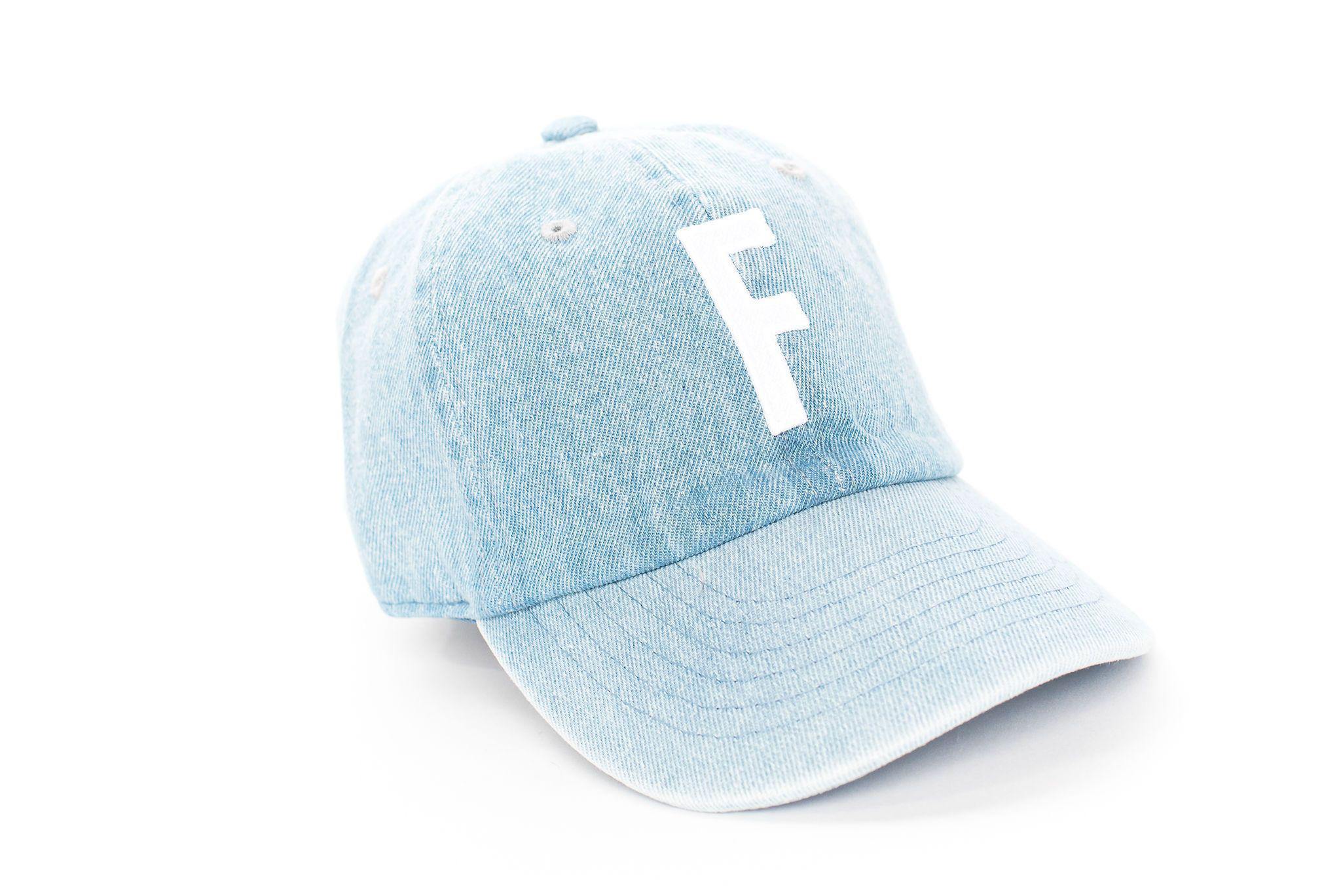 Denim Letter Baseball Hat - Image 13