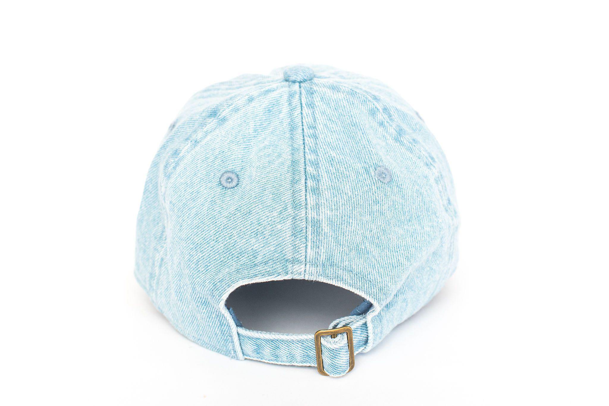 Denim Letter Baseball Hat - Image 14