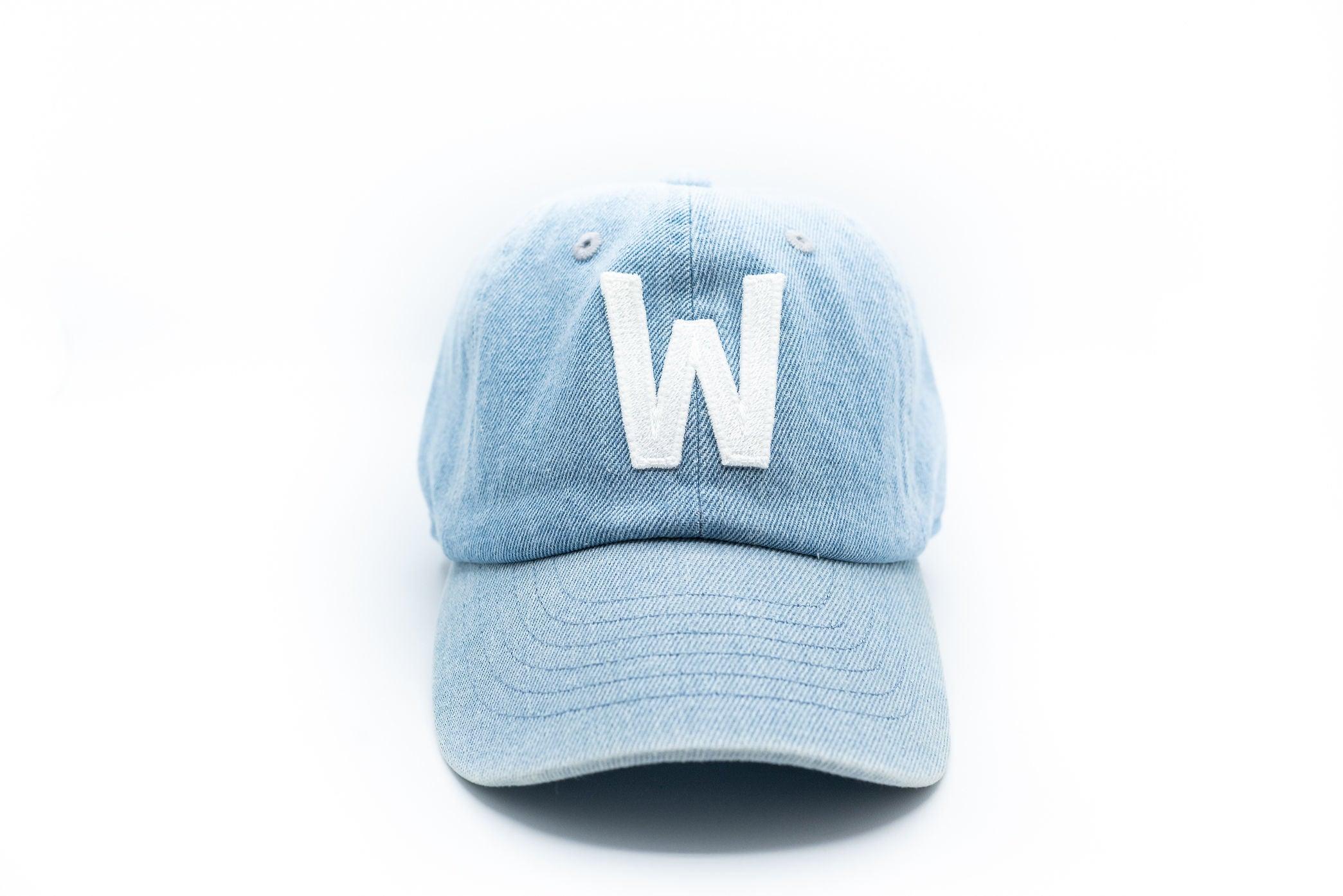 Denim Letter Baseball Hat - Image 15