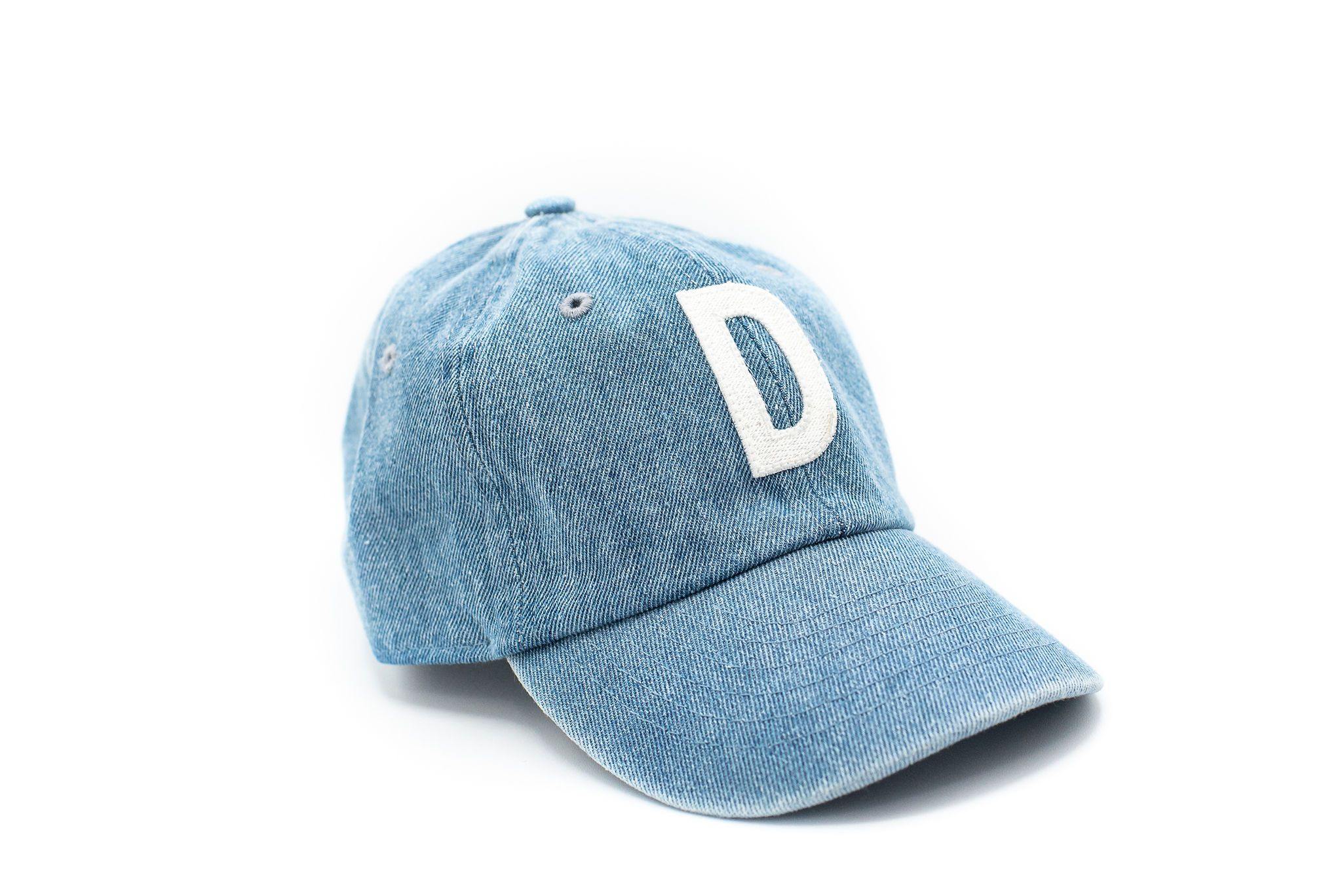 Denim Letter Baseball Hat - Image 2
