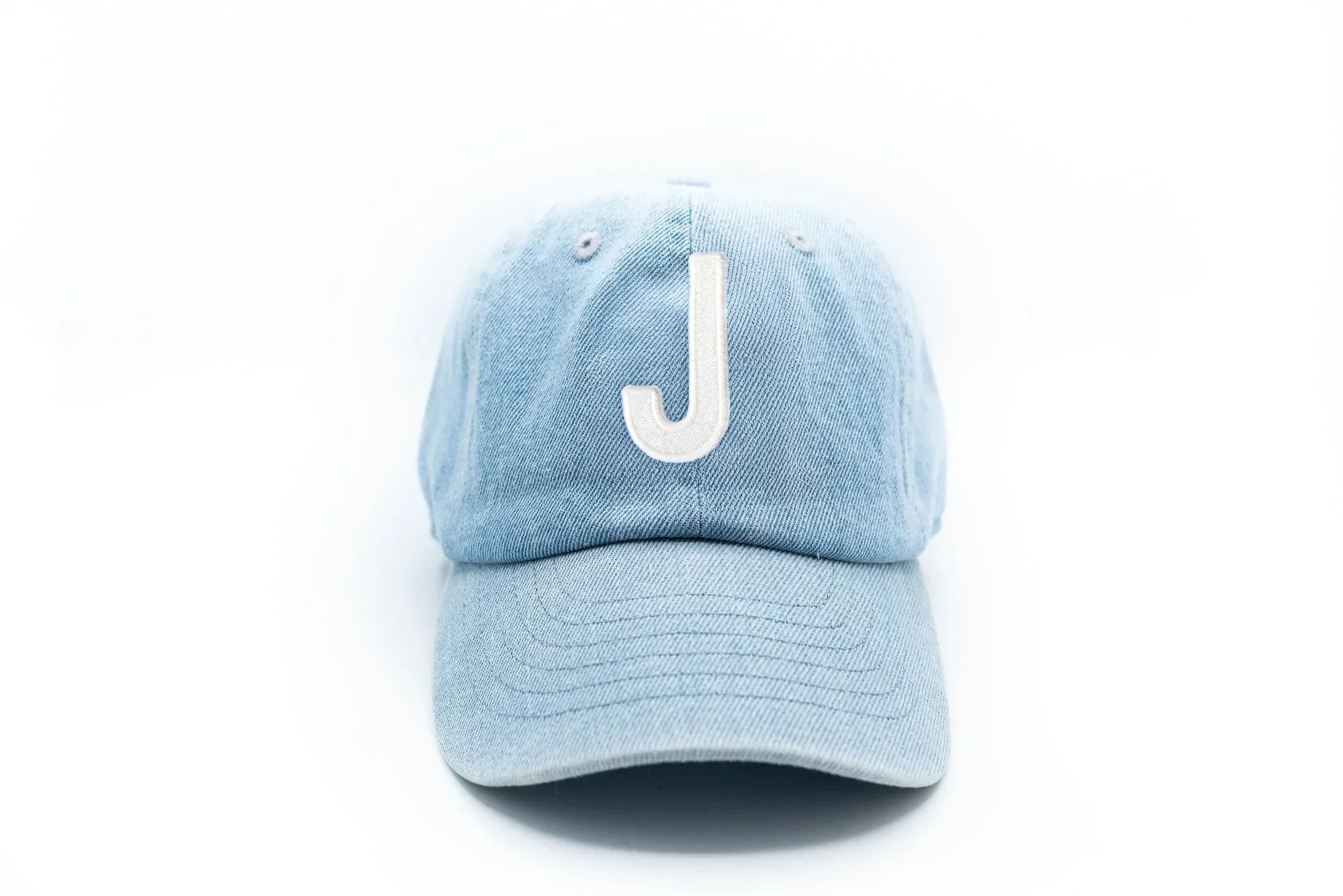 Denim Letter Baseball Hat - Image 31