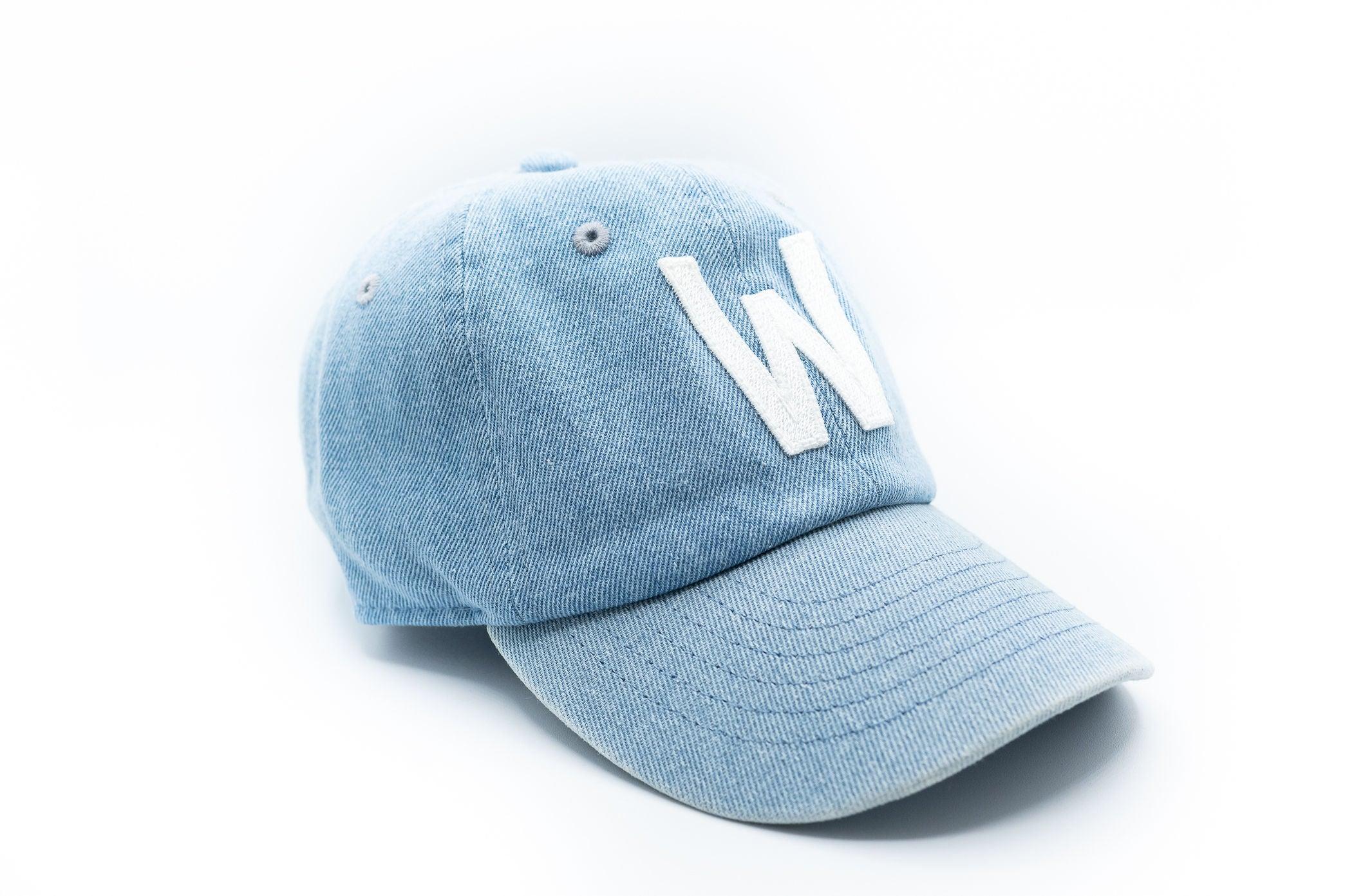 Denim Letter Baseball Hat - Image 4