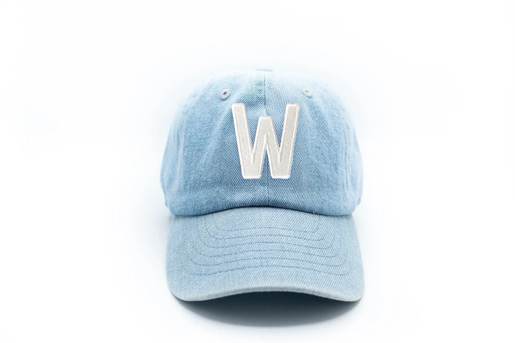 Denim Letter Baseball Hat - Image 41