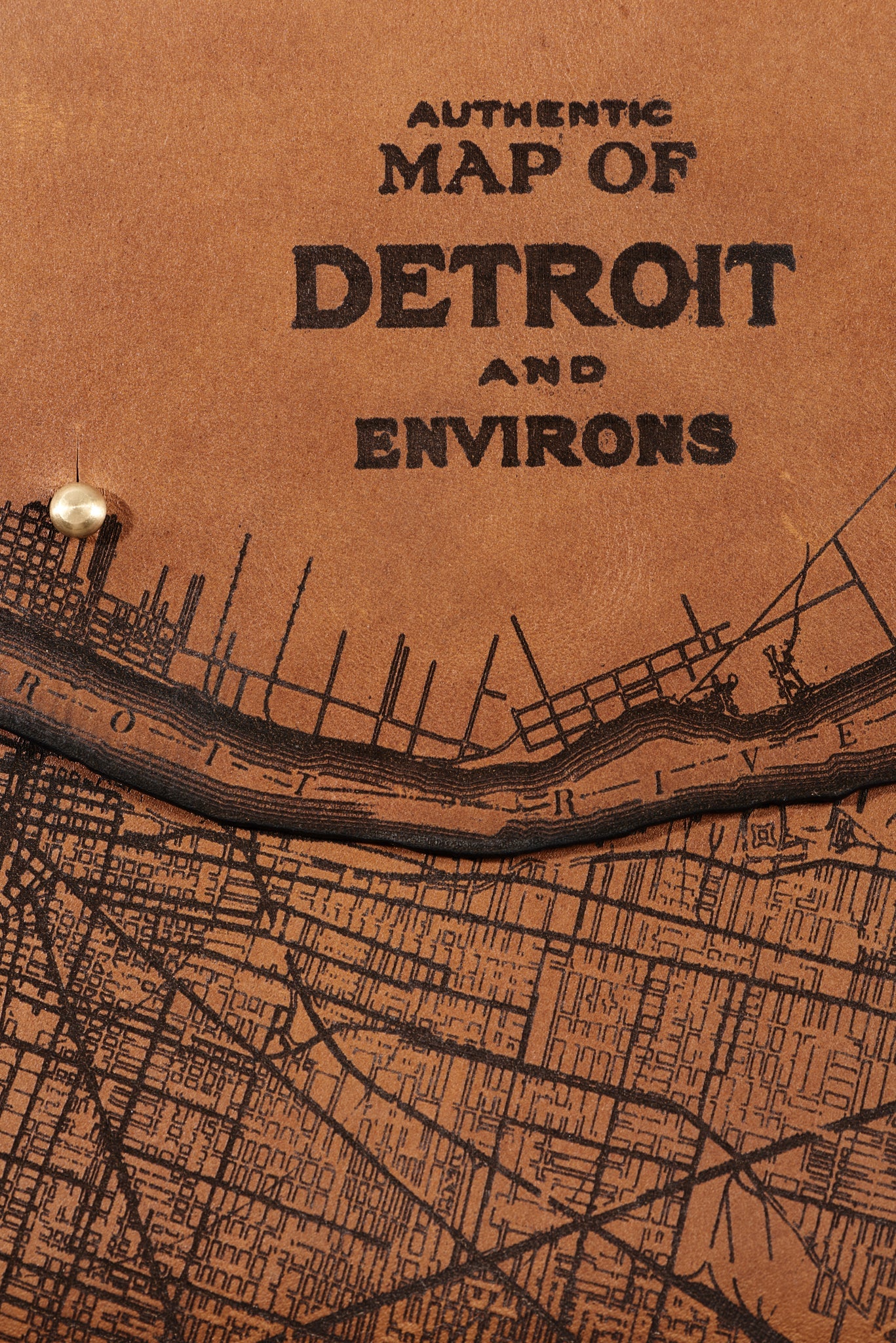 Detroit Map Clutch - Image 3