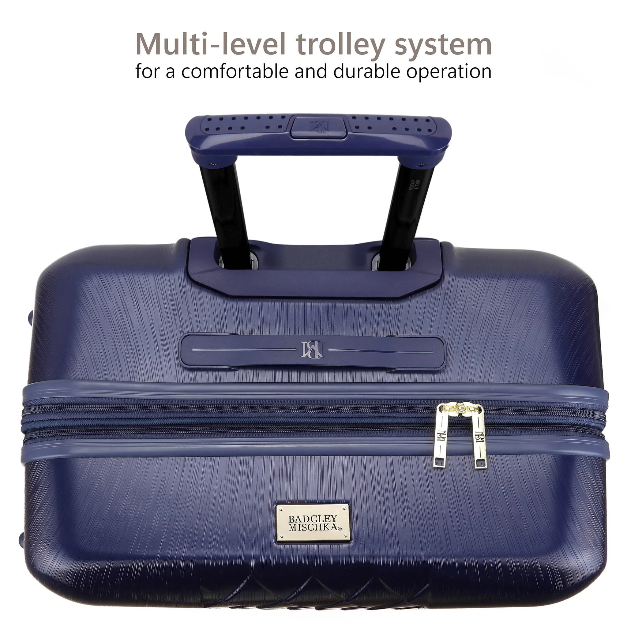 Diamond Expandable Chic Carry-on Suitcase - Image 4