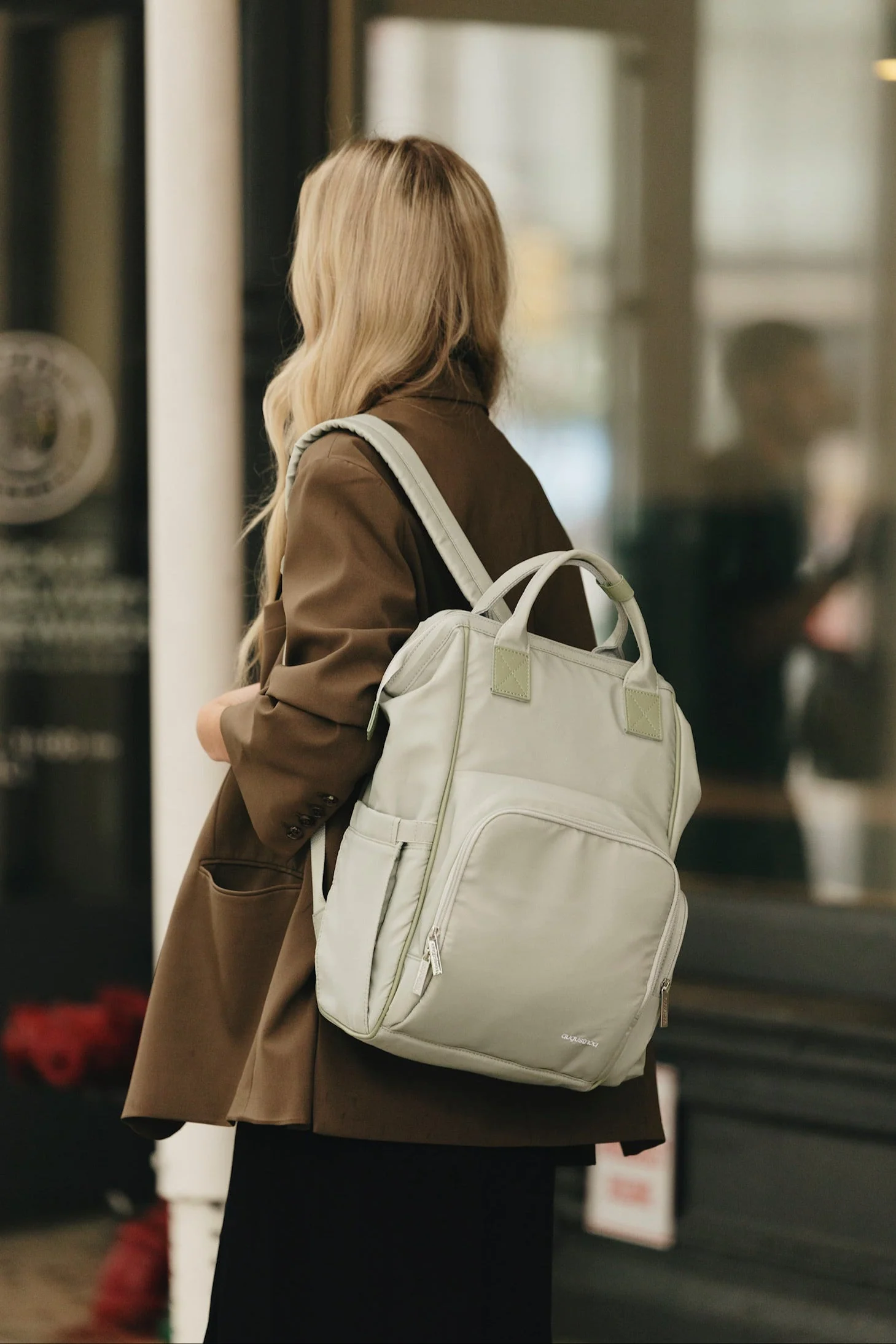 Diaper Bag with Laptop Sleeve - Image 16