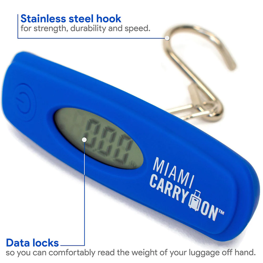Digital Luggage Scale with Stainless Steel Hook - Image 5