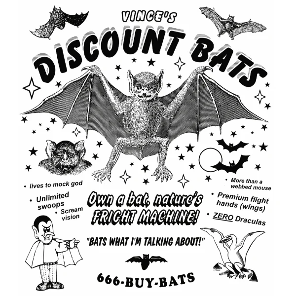 'Discount Bats' Shirt - Image 2