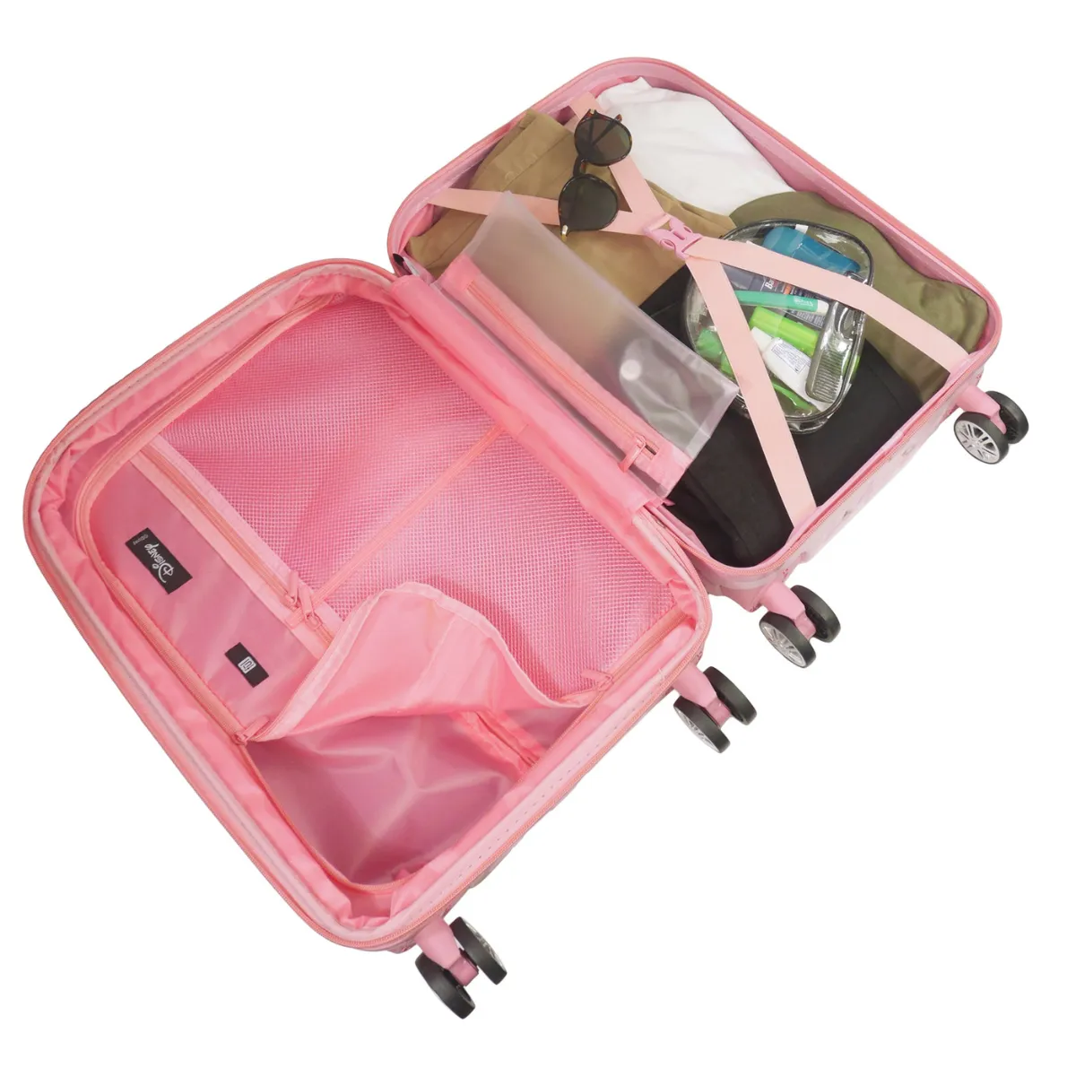 Disney Ful Minnie Mouse Icon All Over 3D Molded 22.5" Carry-on Luggage - Image 5