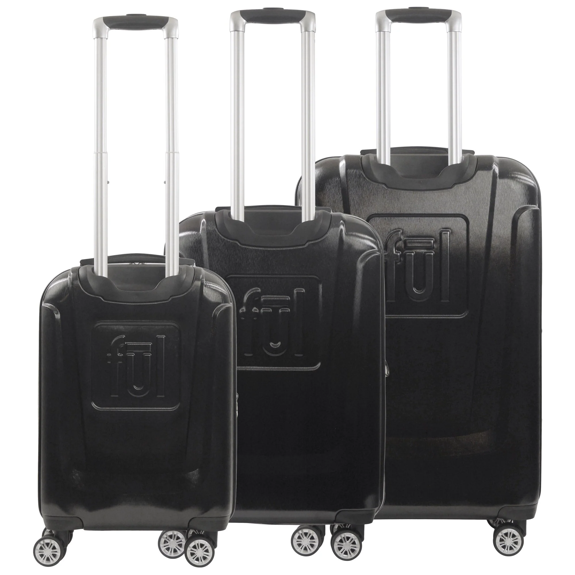 Disney Mickey Mouse Rolling Suitcases 3 Piece Set Black - Image 5