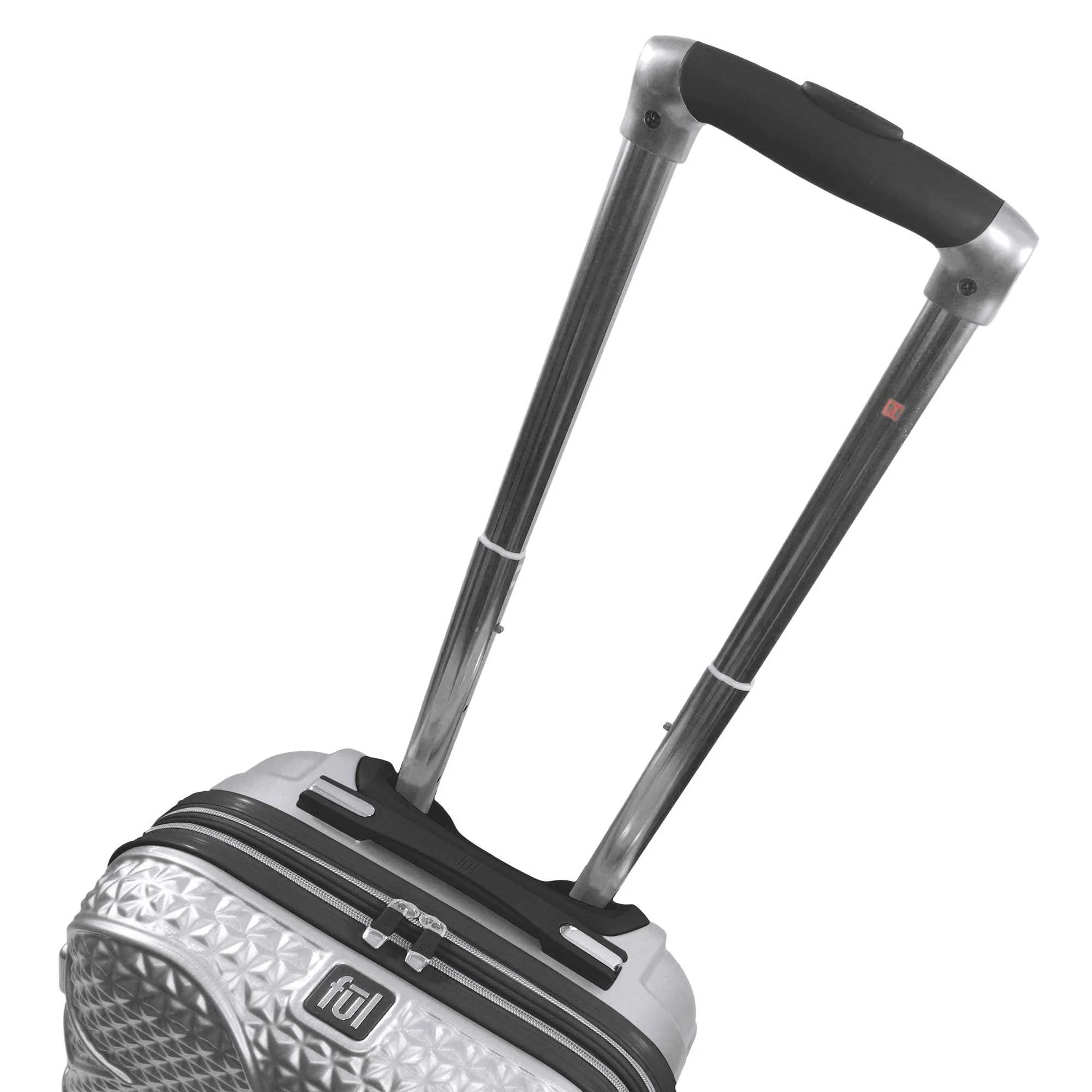 Disney Mickey Mouse Rolling Suitcases 3 Piece Set Silver - Image 4