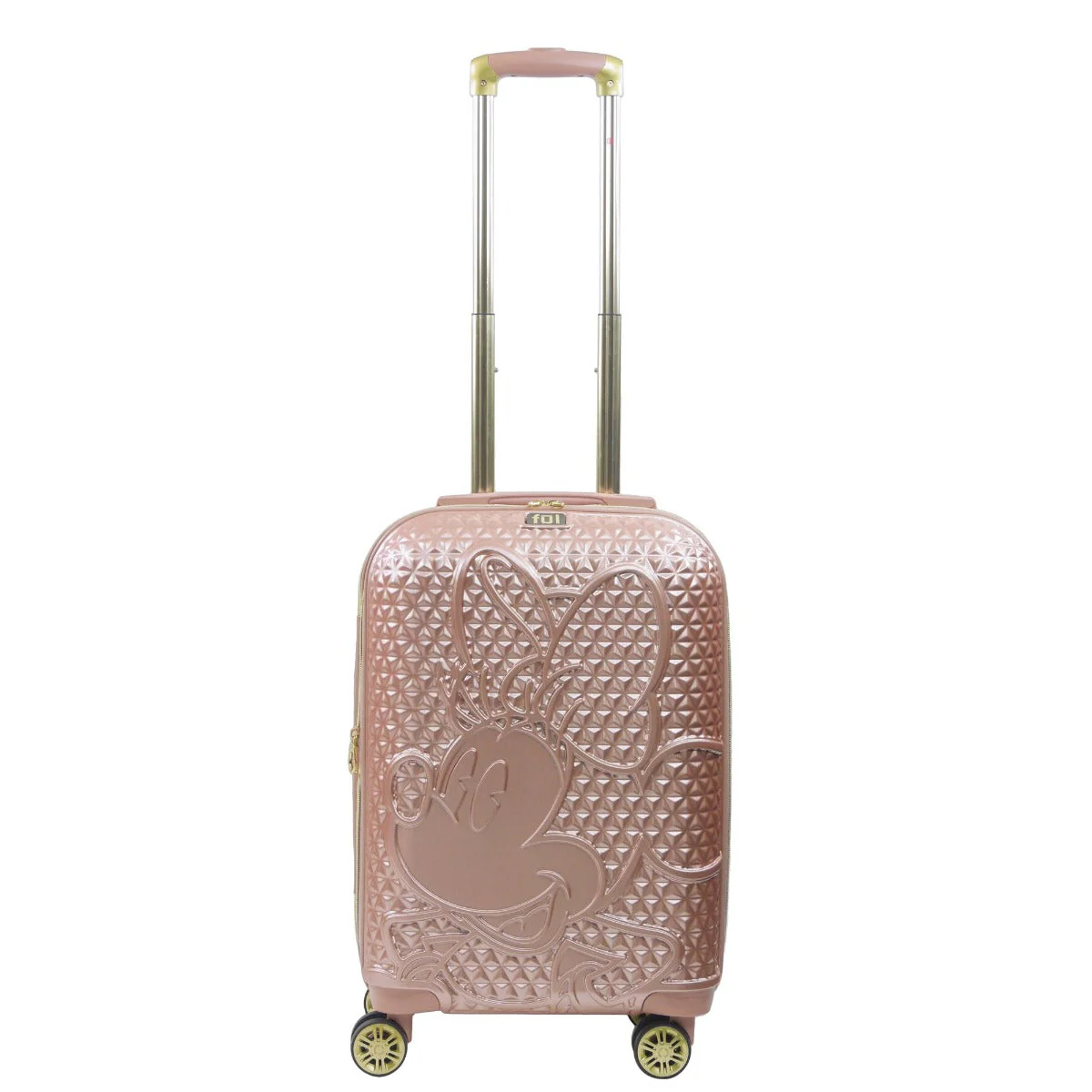 Disney Minnie Mouse FŪL 22.5" Luggage Spinner Rose Gold - Image 4