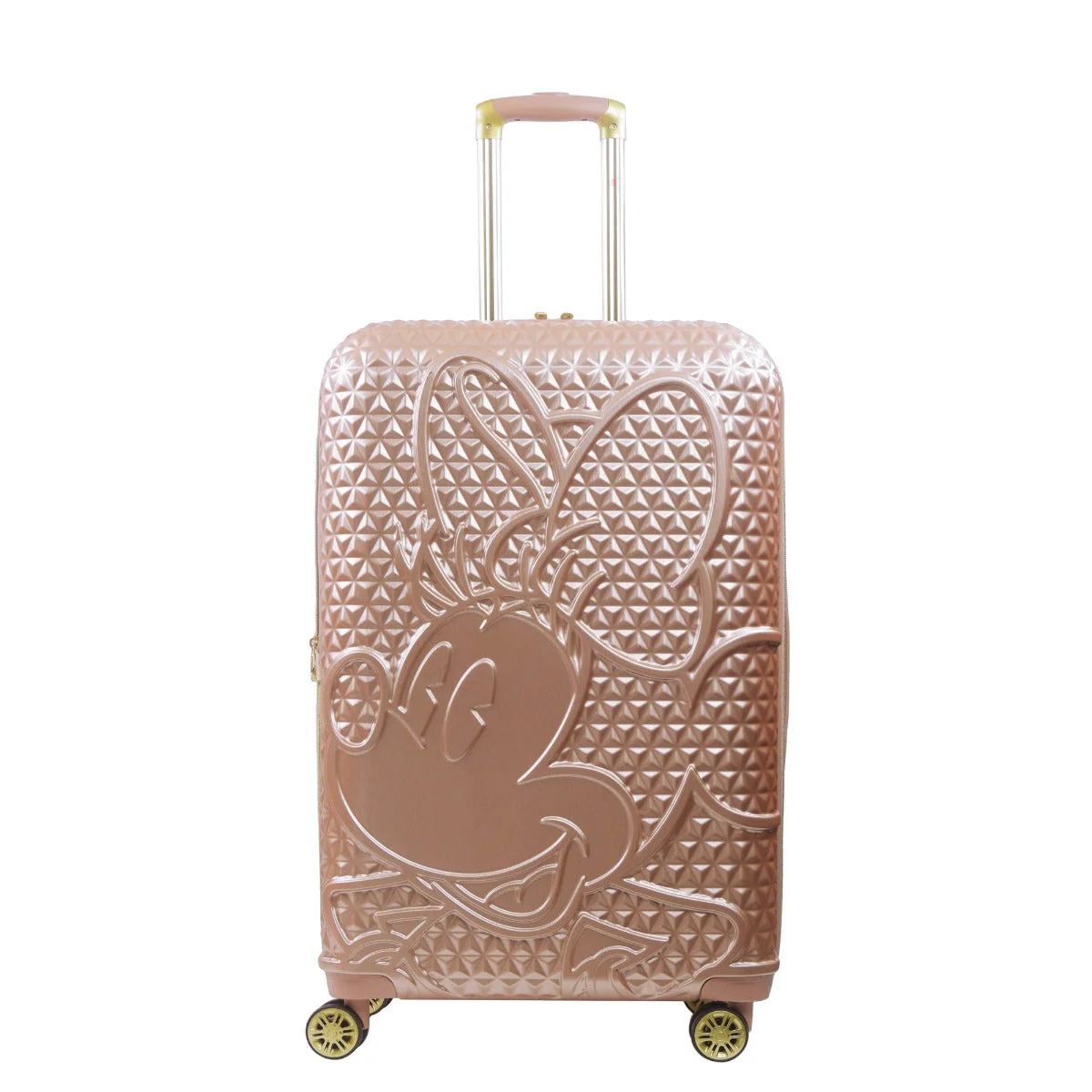 Disney Minnie Mouse FŪL 30" Luggage Spinner Rose Gold - Image 6