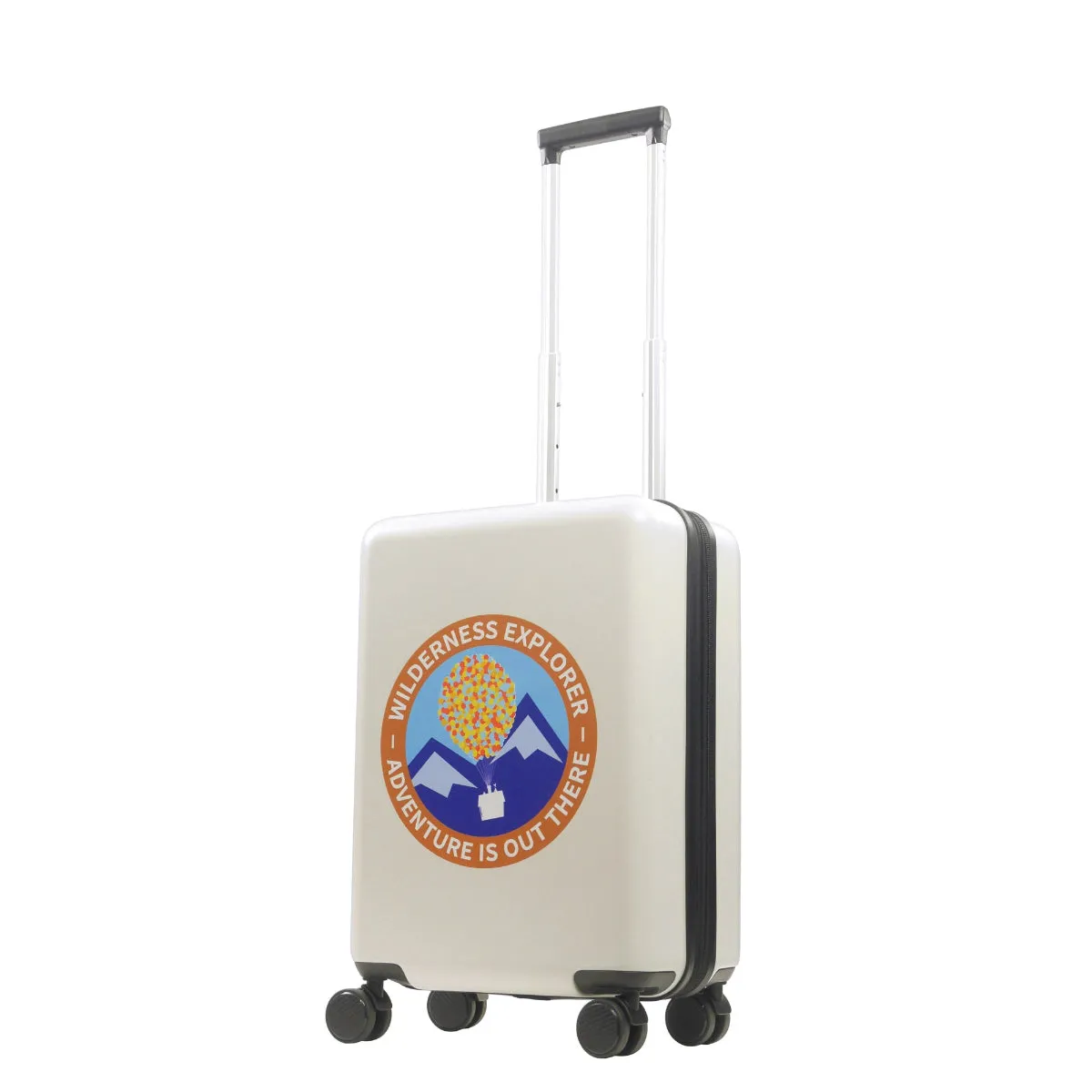 Disney Up 22.5" White Carry-On Suitcase Luggage