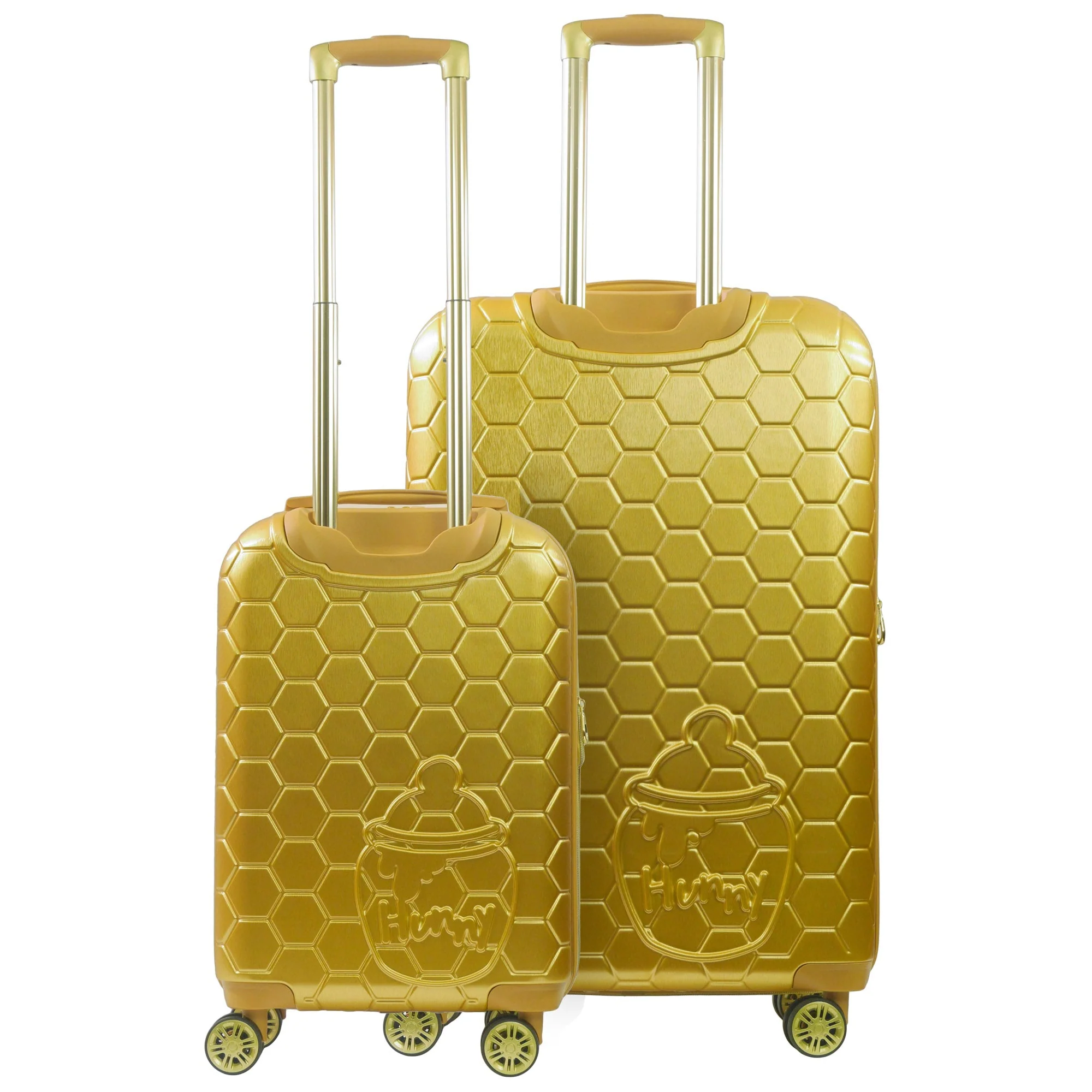 Disney Winnie the Pooh Molded ABS 2pc Hard-sided Spinner Luggage Set - Image 3
