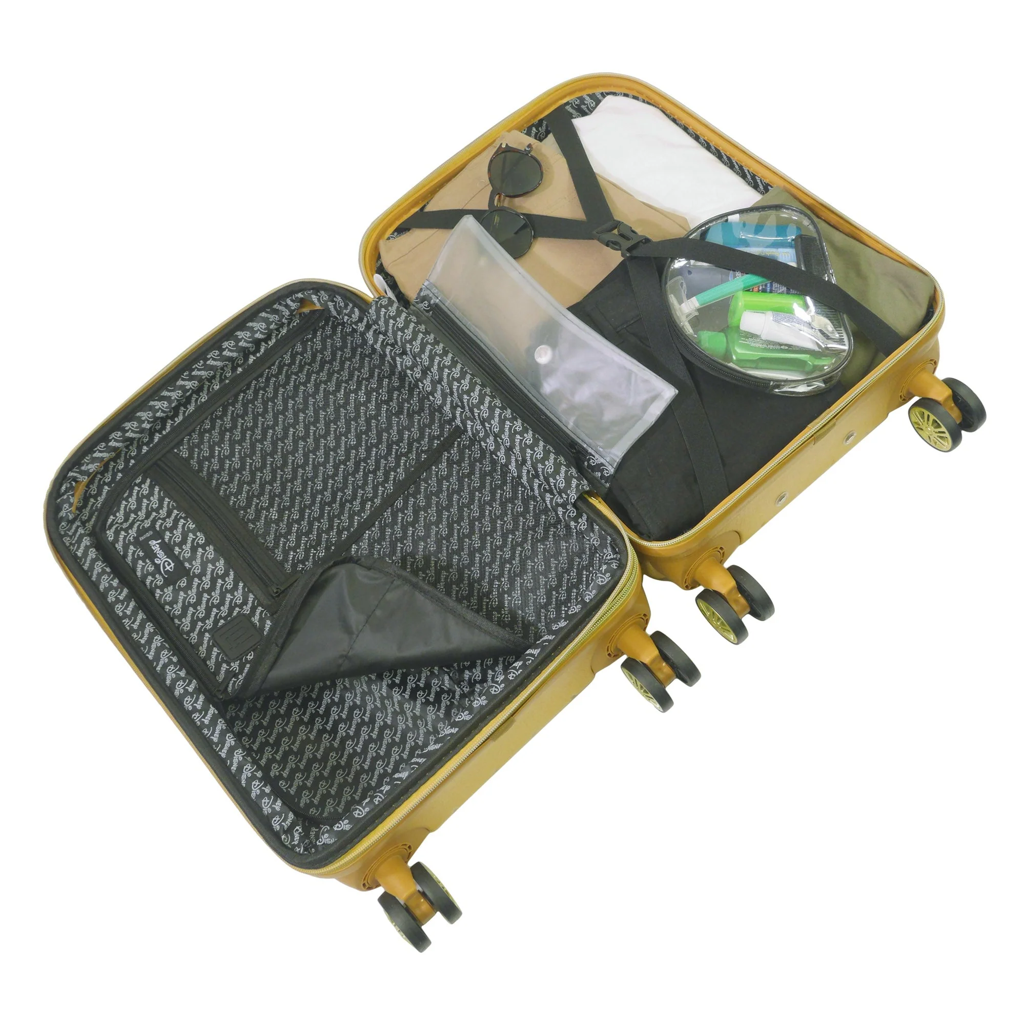 Disney Winnie the Pooh Molded ABS 2pc Hard-sided Spinner Luggage Set - Image 5