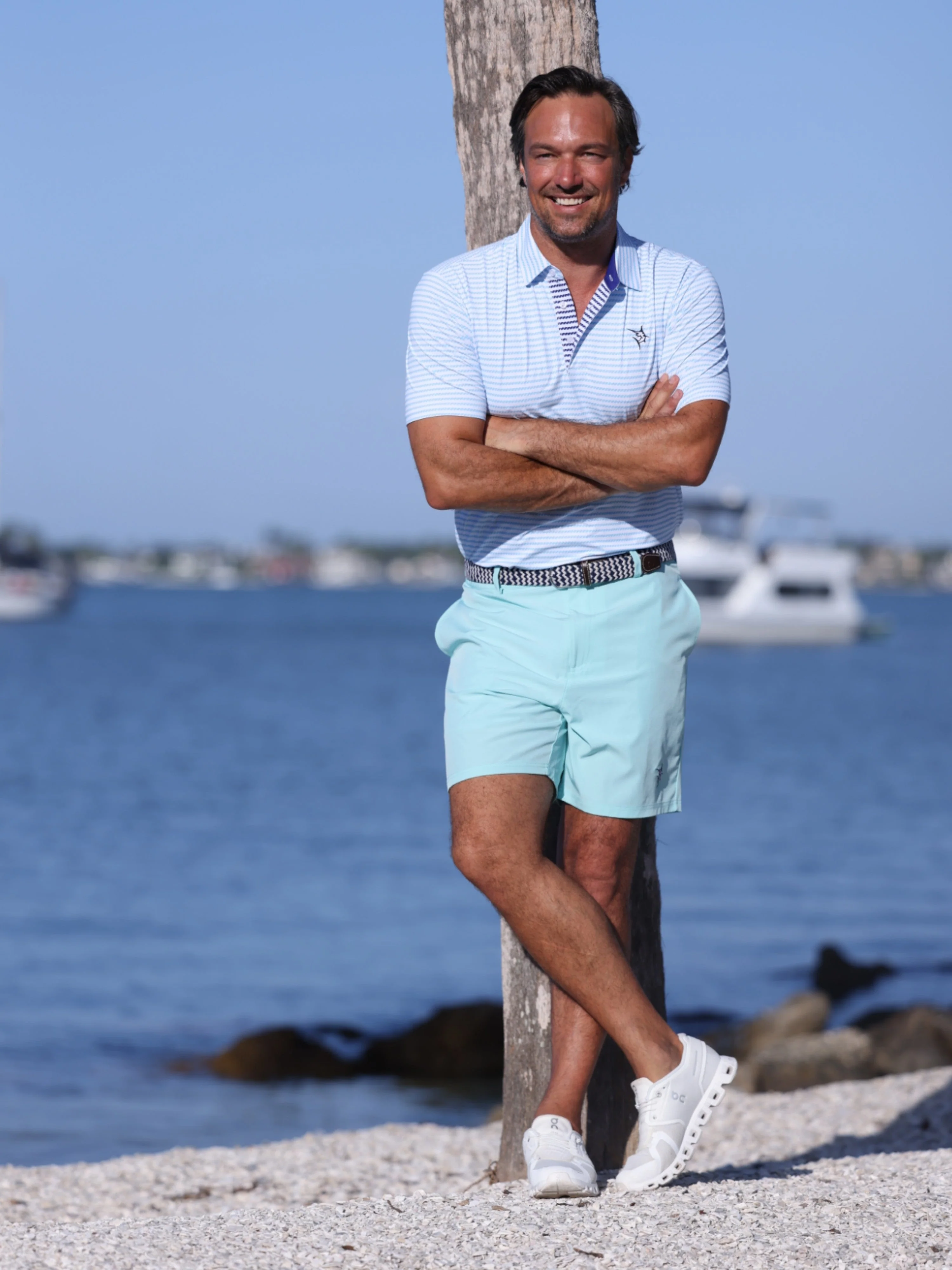 Dockline Striped Polo - Image 3
