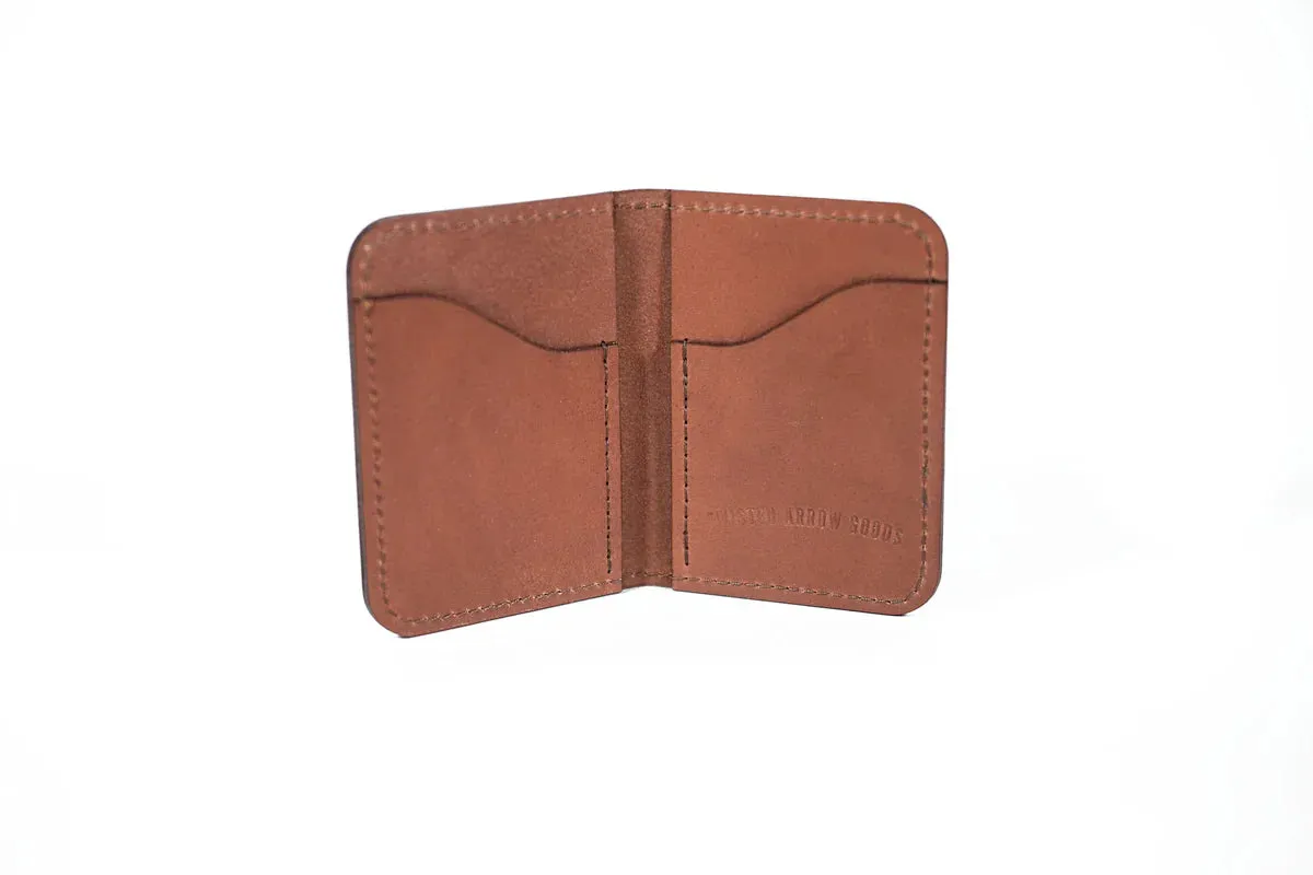 Double Barrel Vertical Bifold Wallet - Image 6