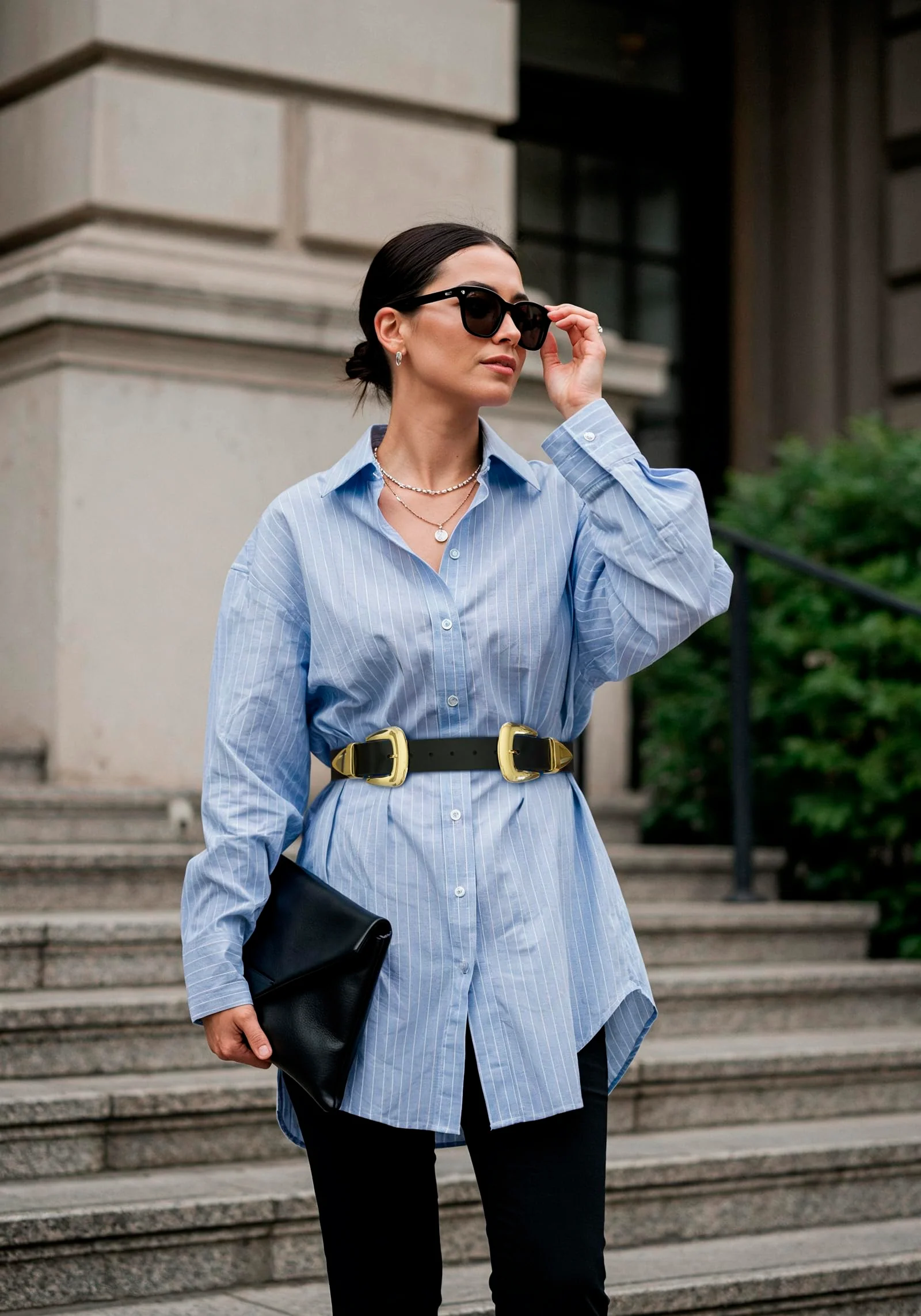 Double Buckle Western Waist Belt for Women - Image 10