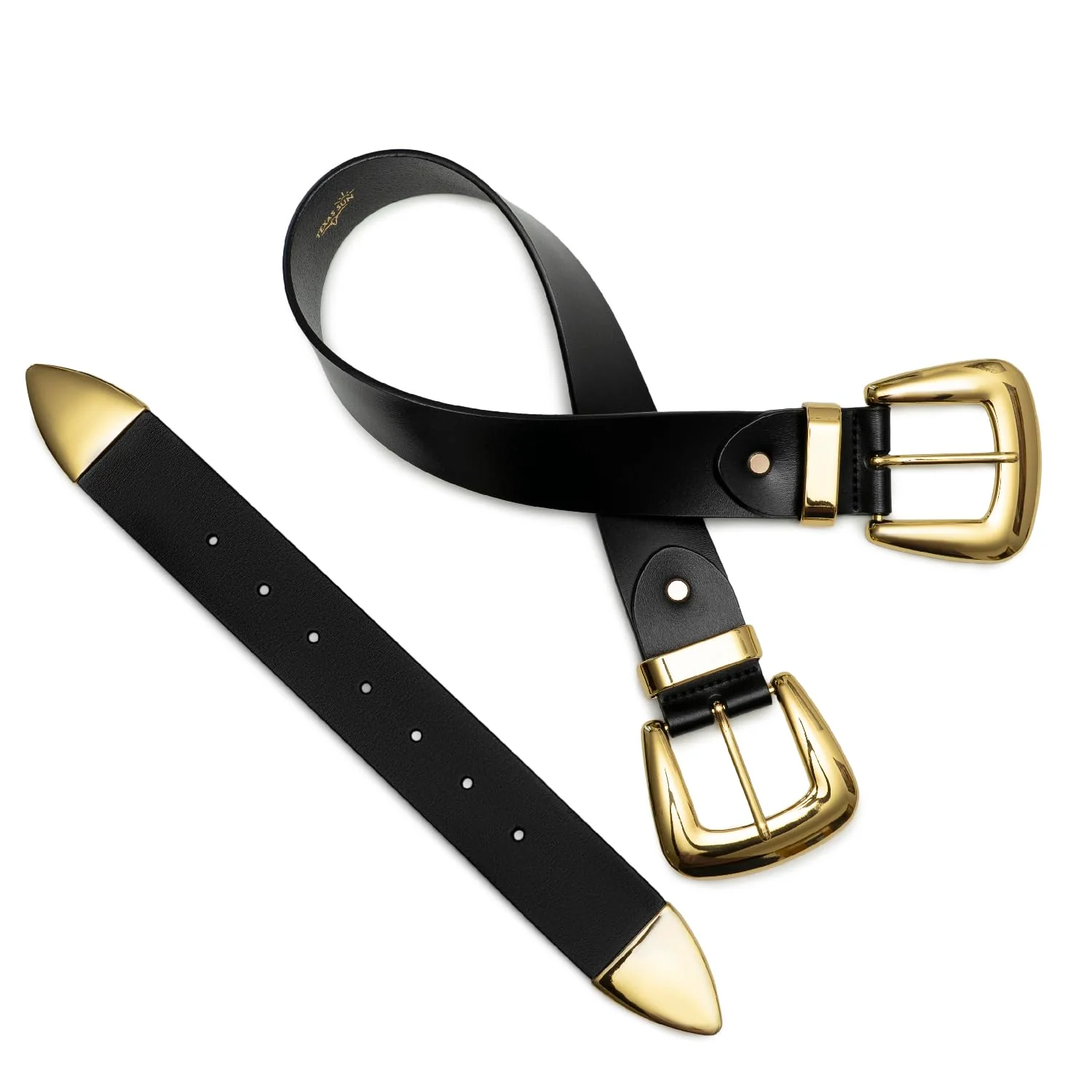 Double Buckle Western Waist Belt for Women - Image 11