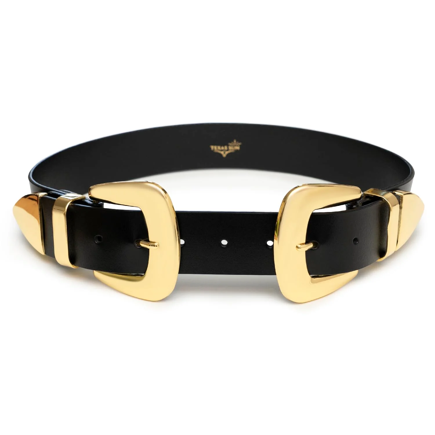 Double Buckle Western Waist Belt for Women - Image 8