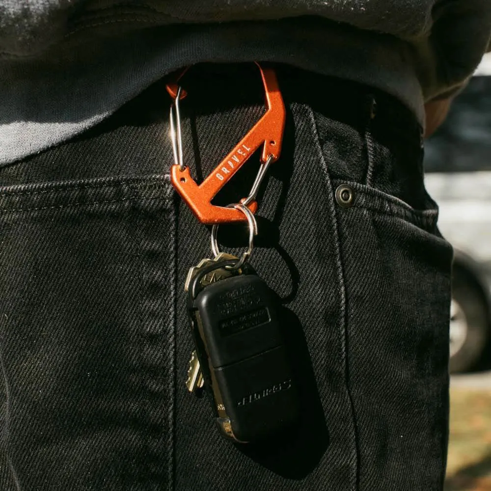 Double Gated Carabiner | Orange - Image 5