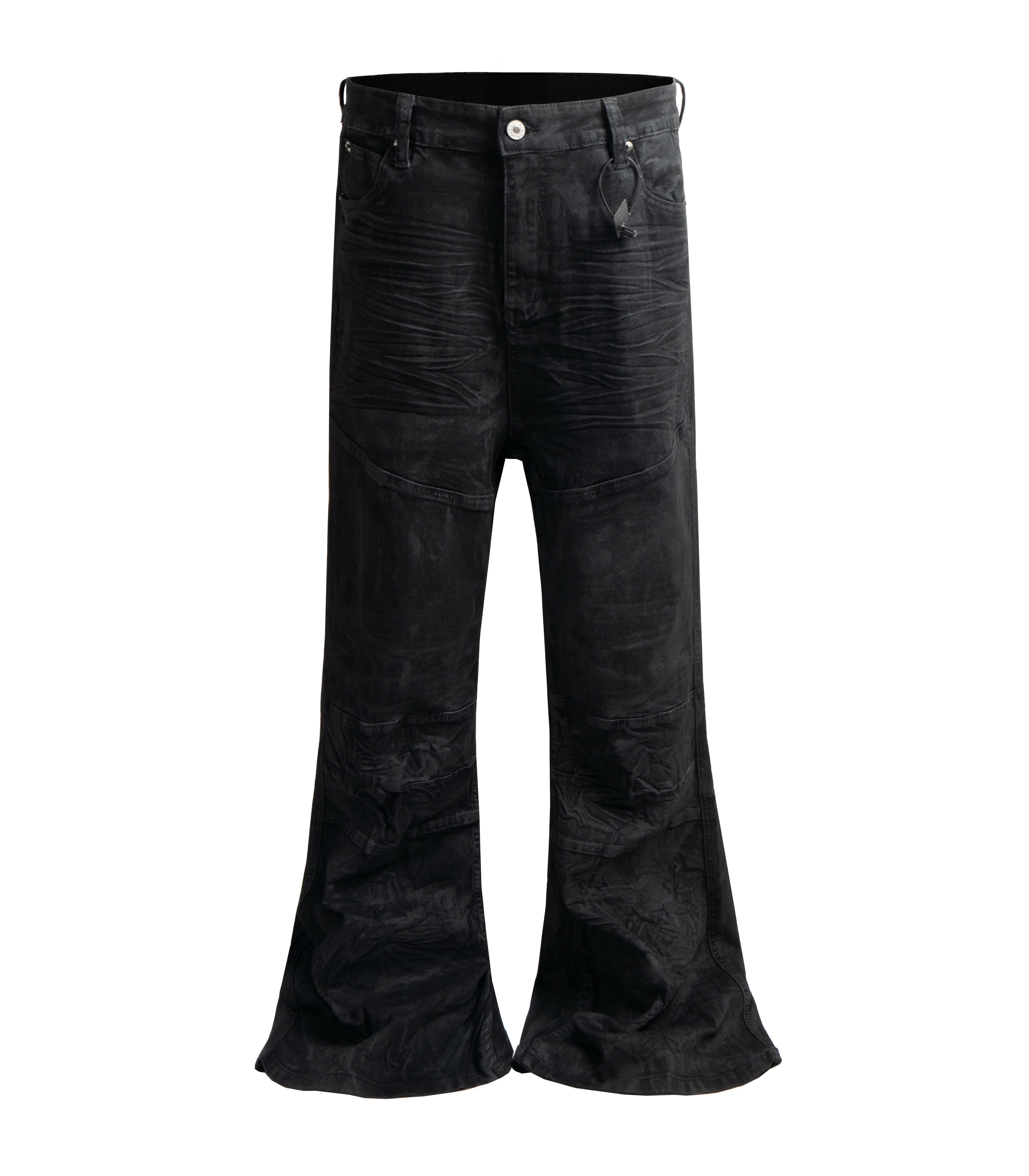 DOUBLE KNEE FLARE DENIM