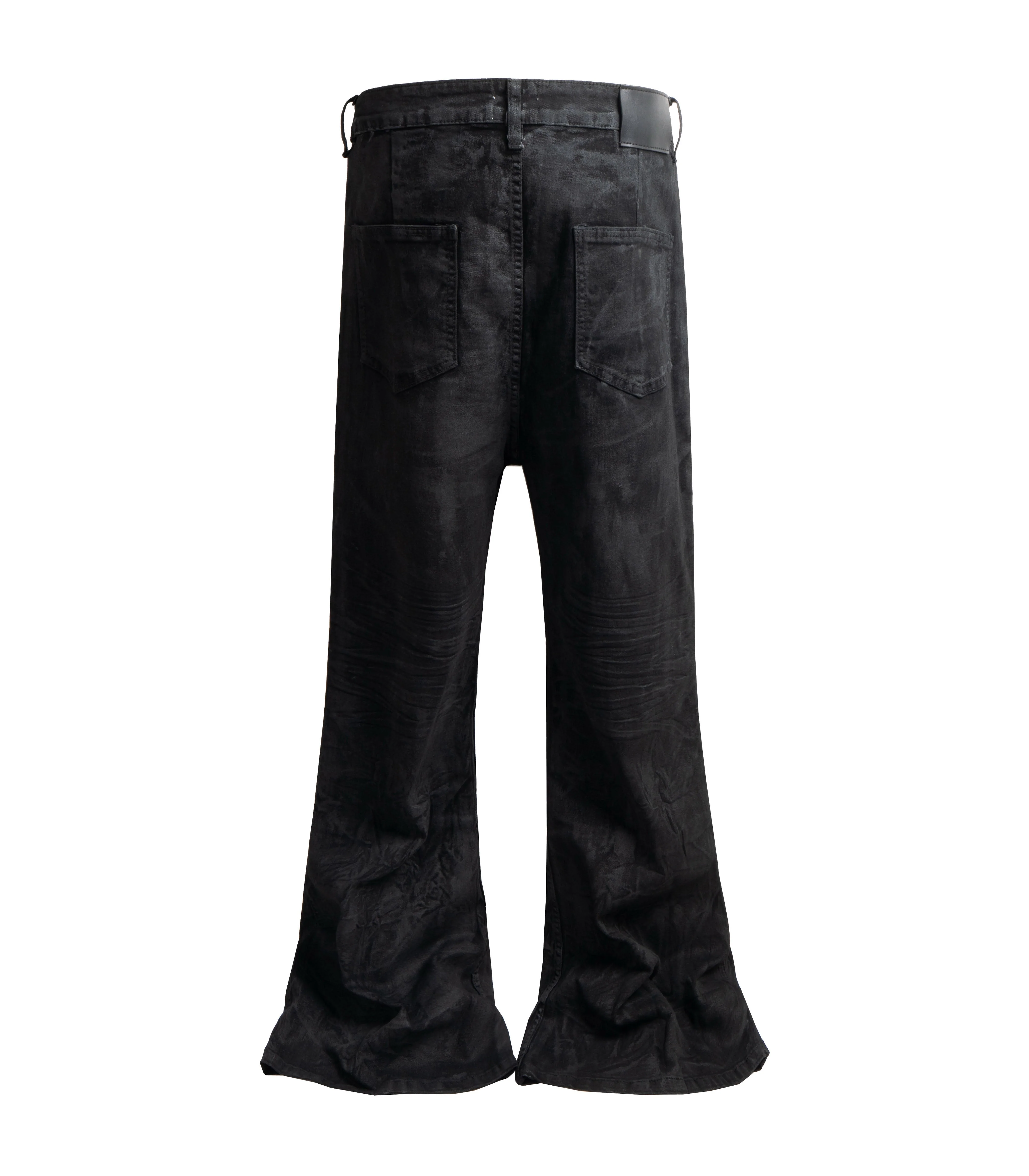 DOUBLE KNEE FLARE DENIM - Image 2