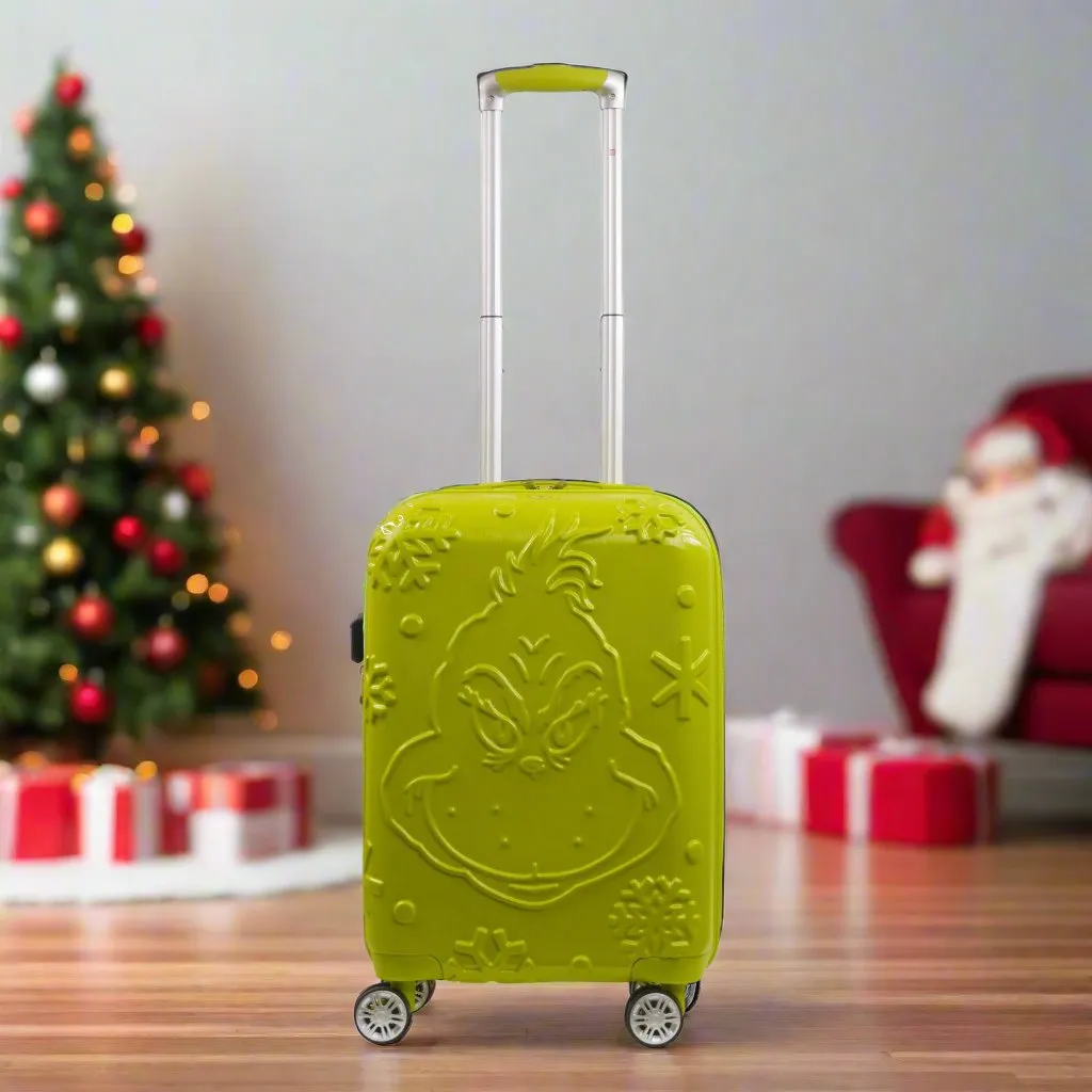 Dr. Seuss Grinch Ful 22" Carry-on Spinner Luggage - Image 2